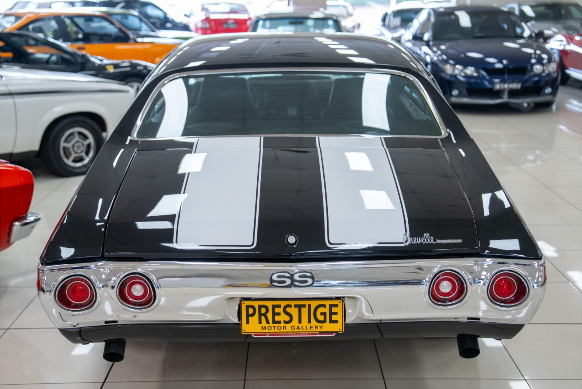 1971 CHEVROLET CHEVELLE SS 3 SP AUTOMATIC 2D COUPE