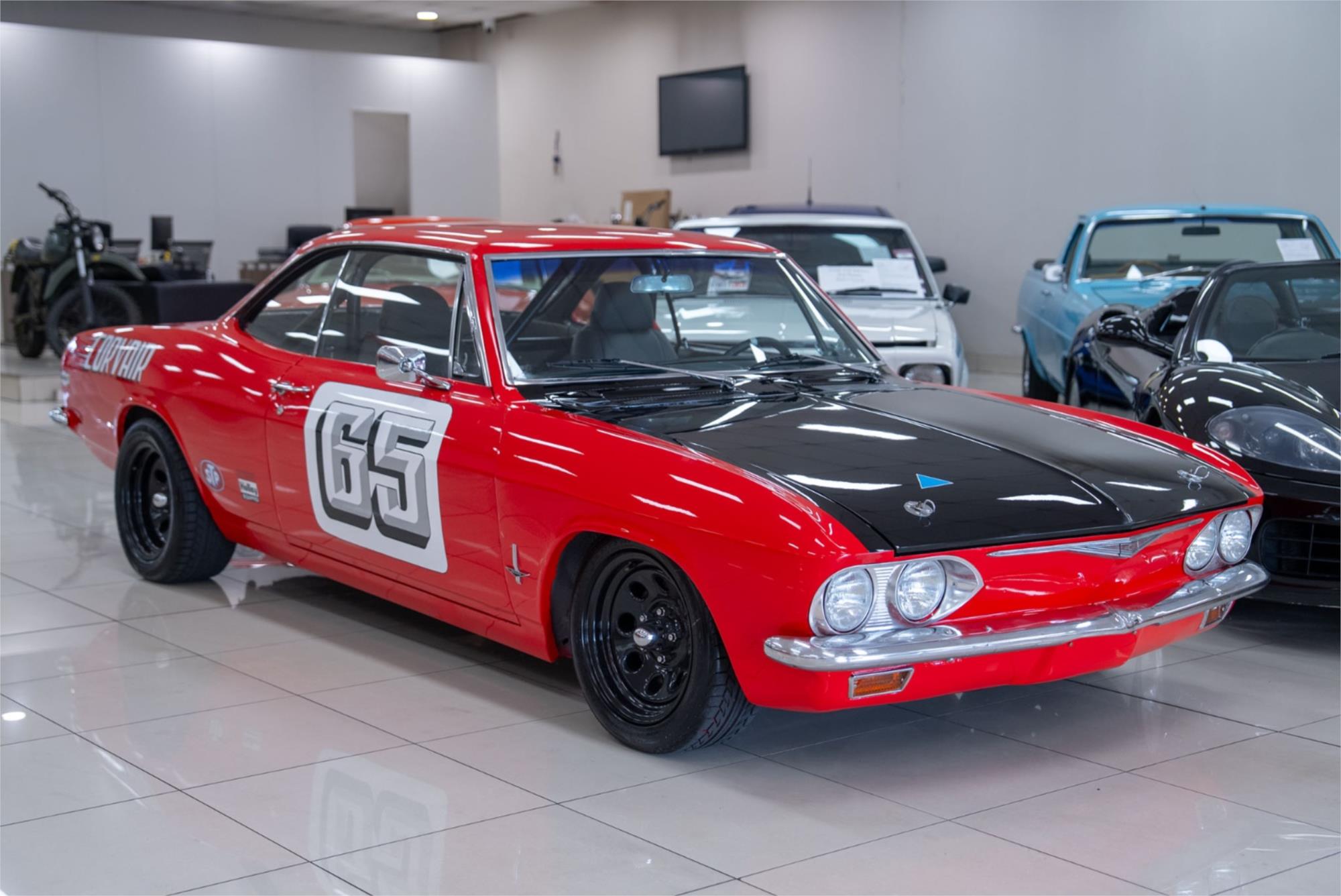 1965 CHEVROLET CORVAIR MONZA 4 SP MANUAL 2D COUPE