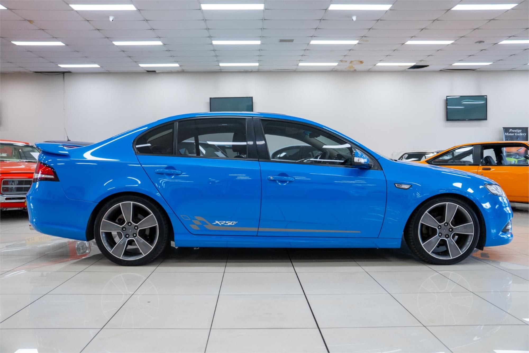 2010 FORD FALCON FG UPGRADE XR6T 50TH ANNIVERSARY 6 SP AUTO SEQ SPORTSHIFT 4D SEDAN