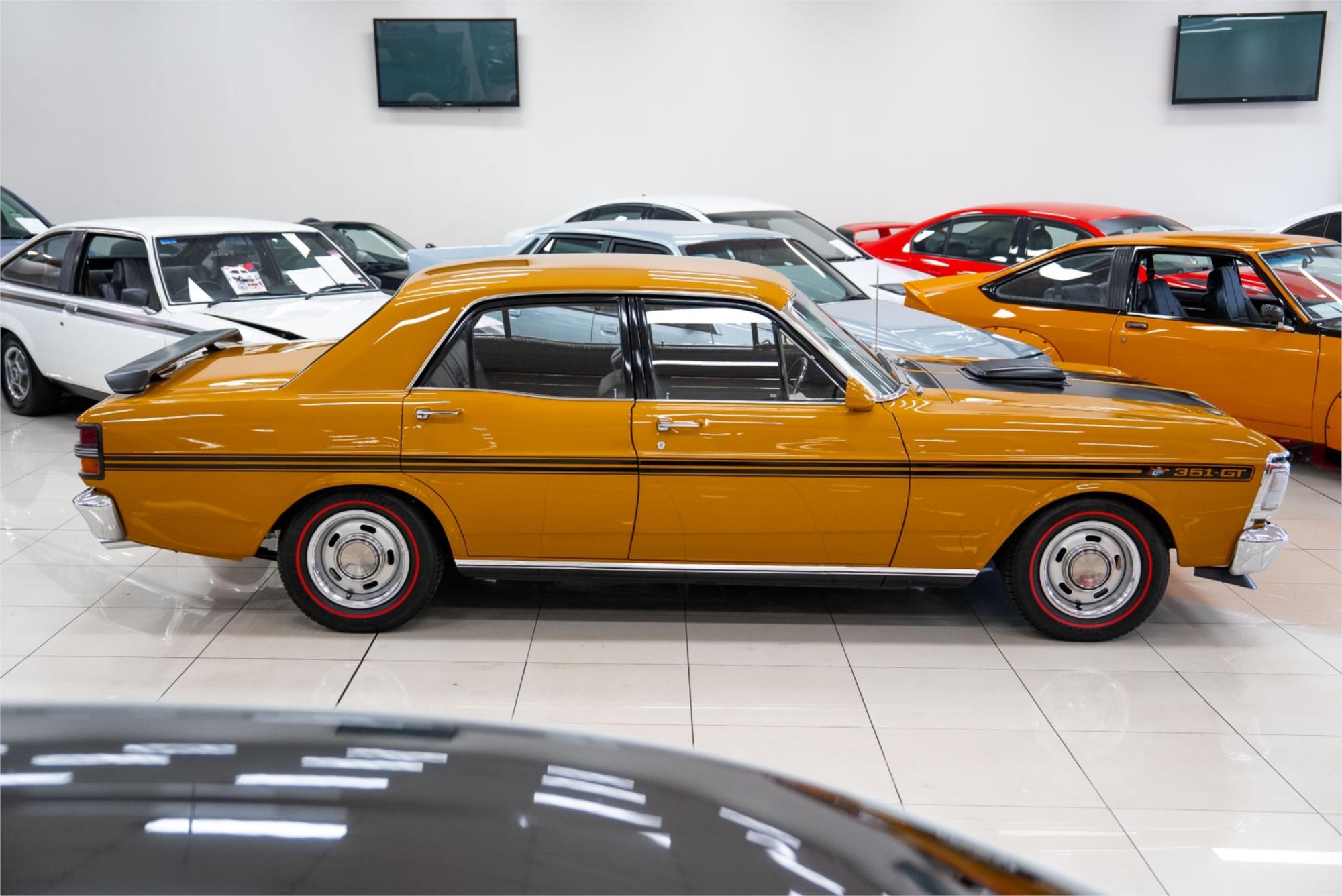 1970 FORD FALCON XY GT 4 SP MANUAL 4D SEDAN