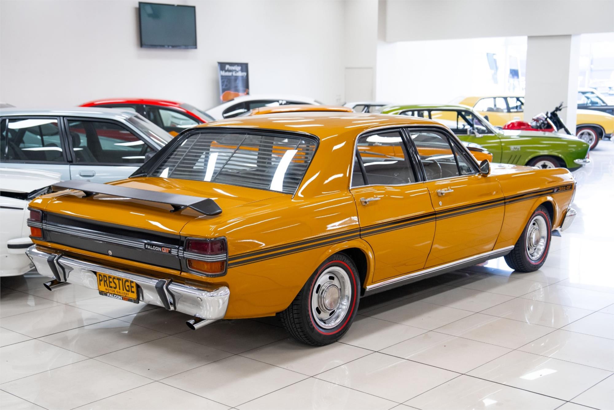 1970 FORD FALCON XY GT 4 SP MANUAL 4D SEDAN
