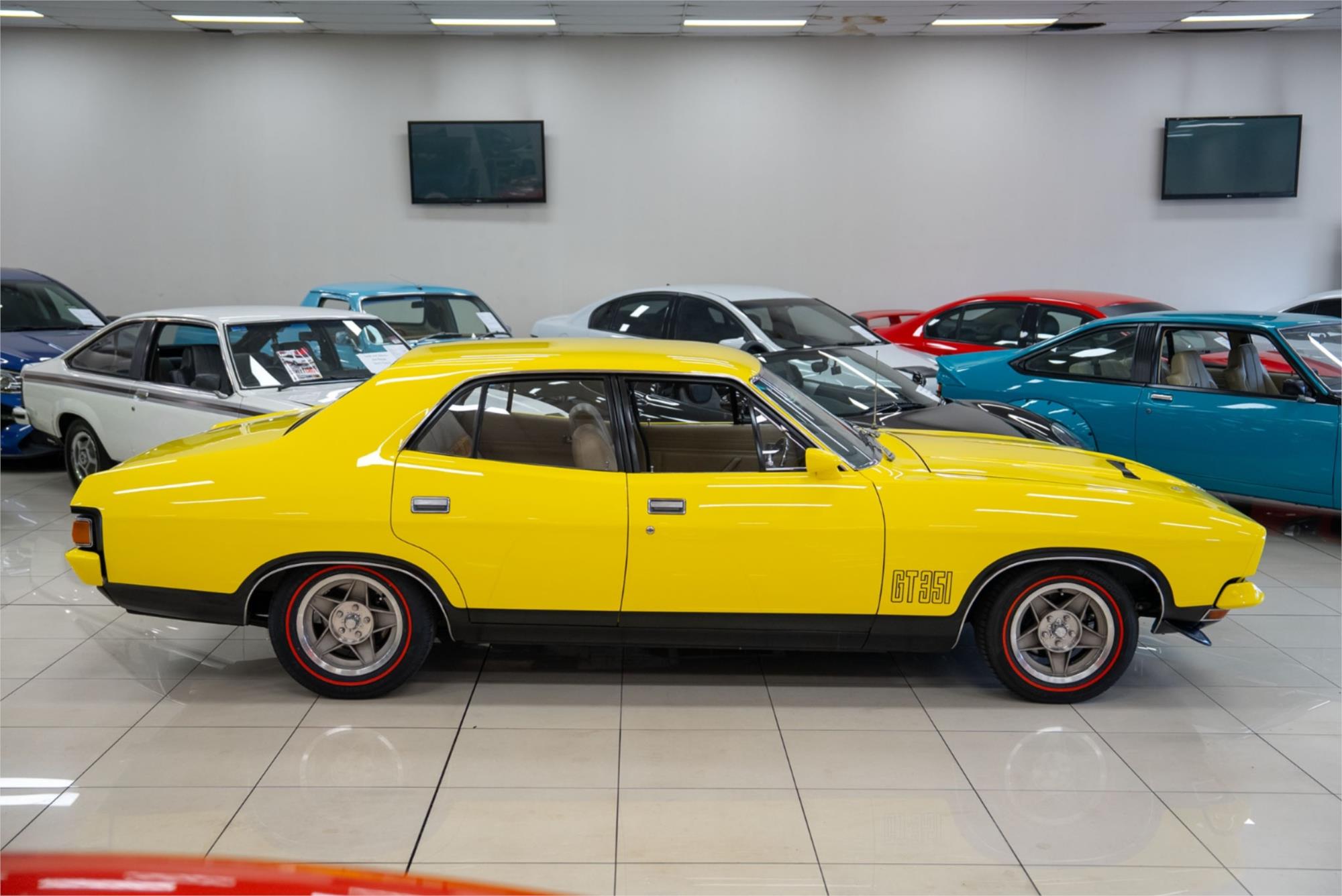 1974 FORD FALCON XB GT 4 SP MANUAL 4D SEDAN