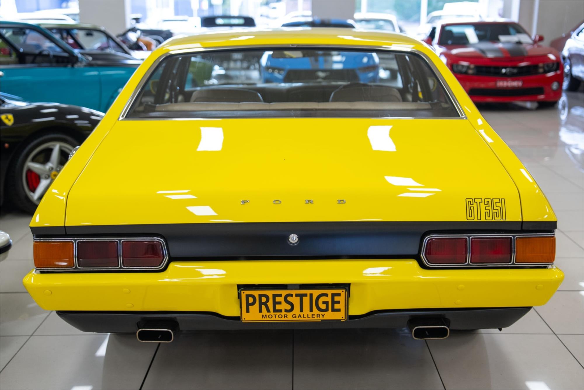 1974 FORD FALCON XB GT 4 SP MANUAL 4D SEDAN