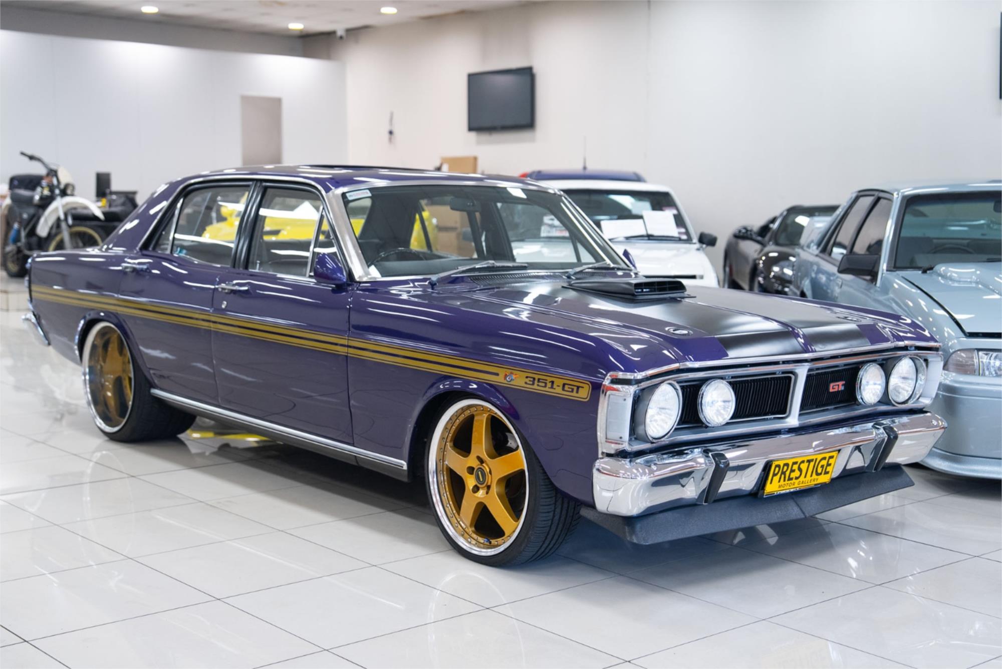 1971 FORD FALCON XY GT 3 SP AUTOMATIC 4D SEDAN