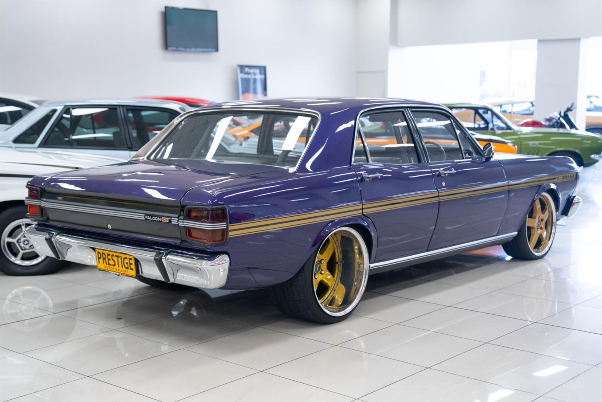 1971 FORD FALCON XY GT 3 SP AUTOMATIC 4D SEDAN