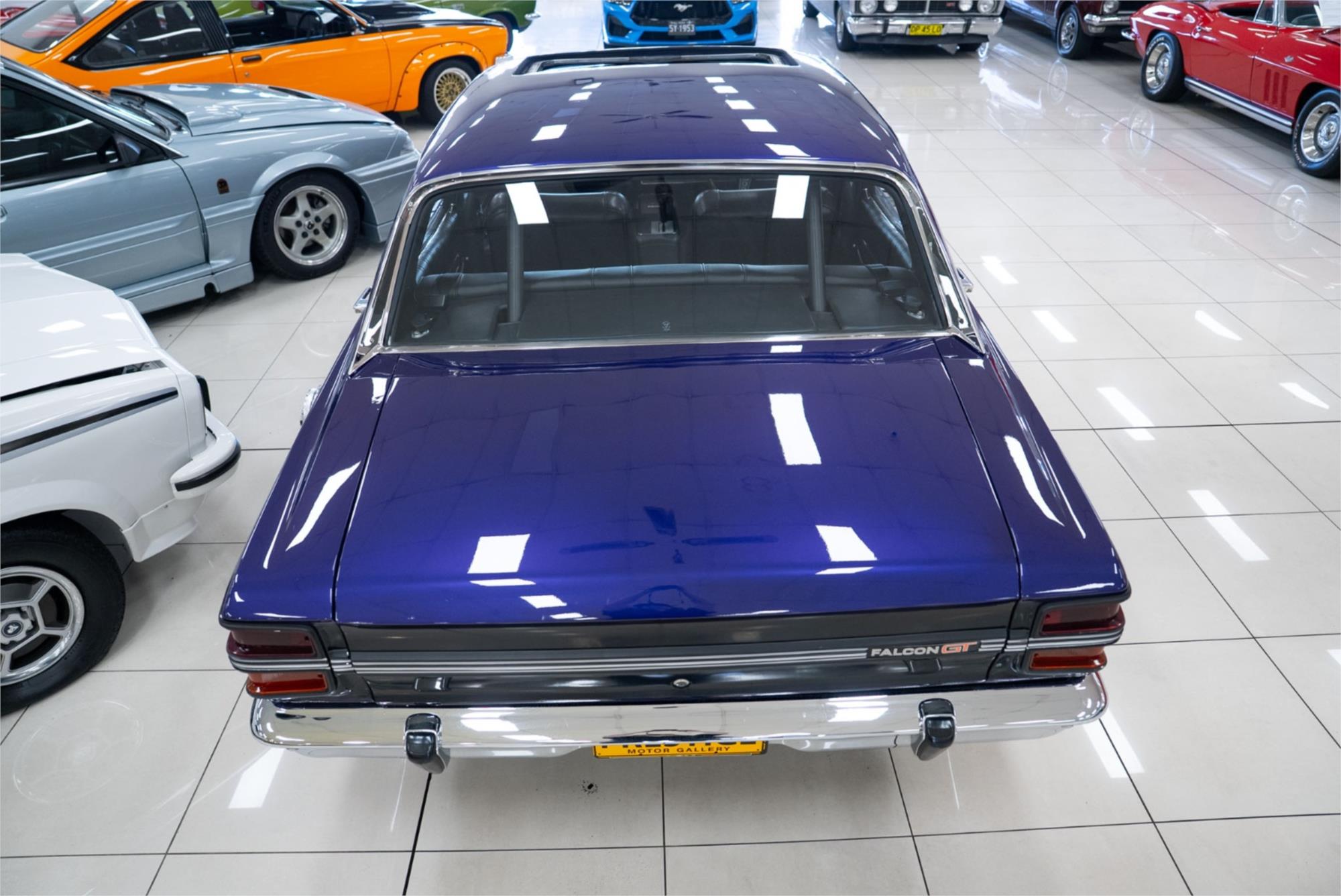 1971 FORD FALCON XY GT 3 SP AUTOMATIC 4D SEDAN