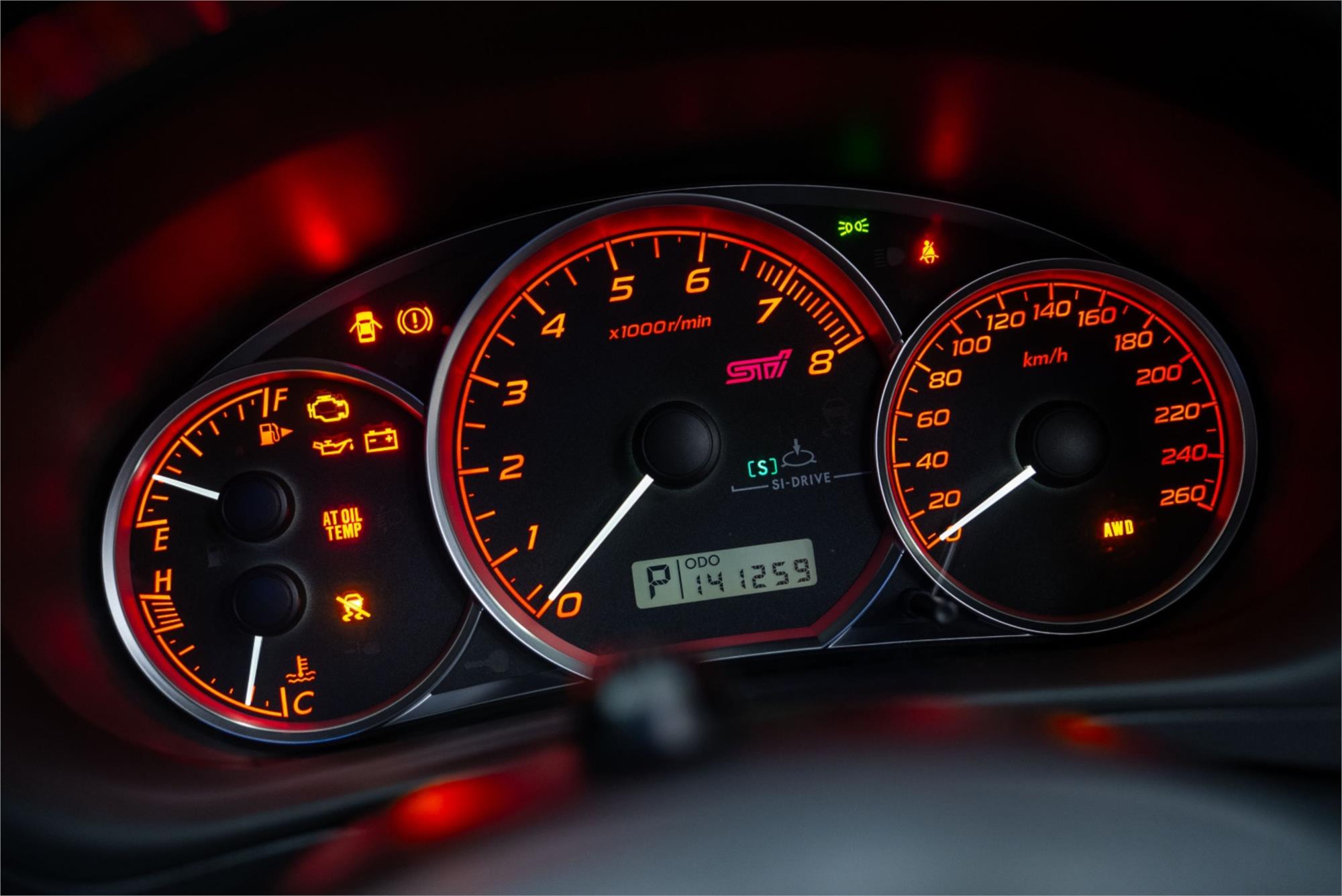 2009 SUBARU IMPREZA MY09 WRX STi 5 SP AUTOMATIC 5D HATCHBACK
