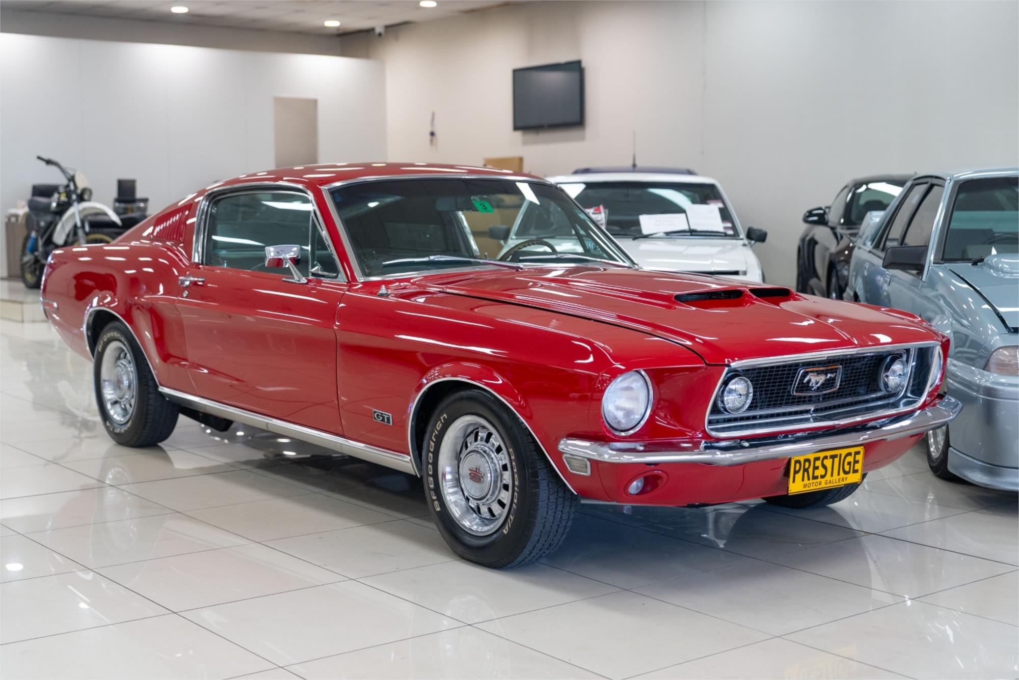 1968 FORD MUSTANG S CODE GT AUTOMATIC FASTBACK