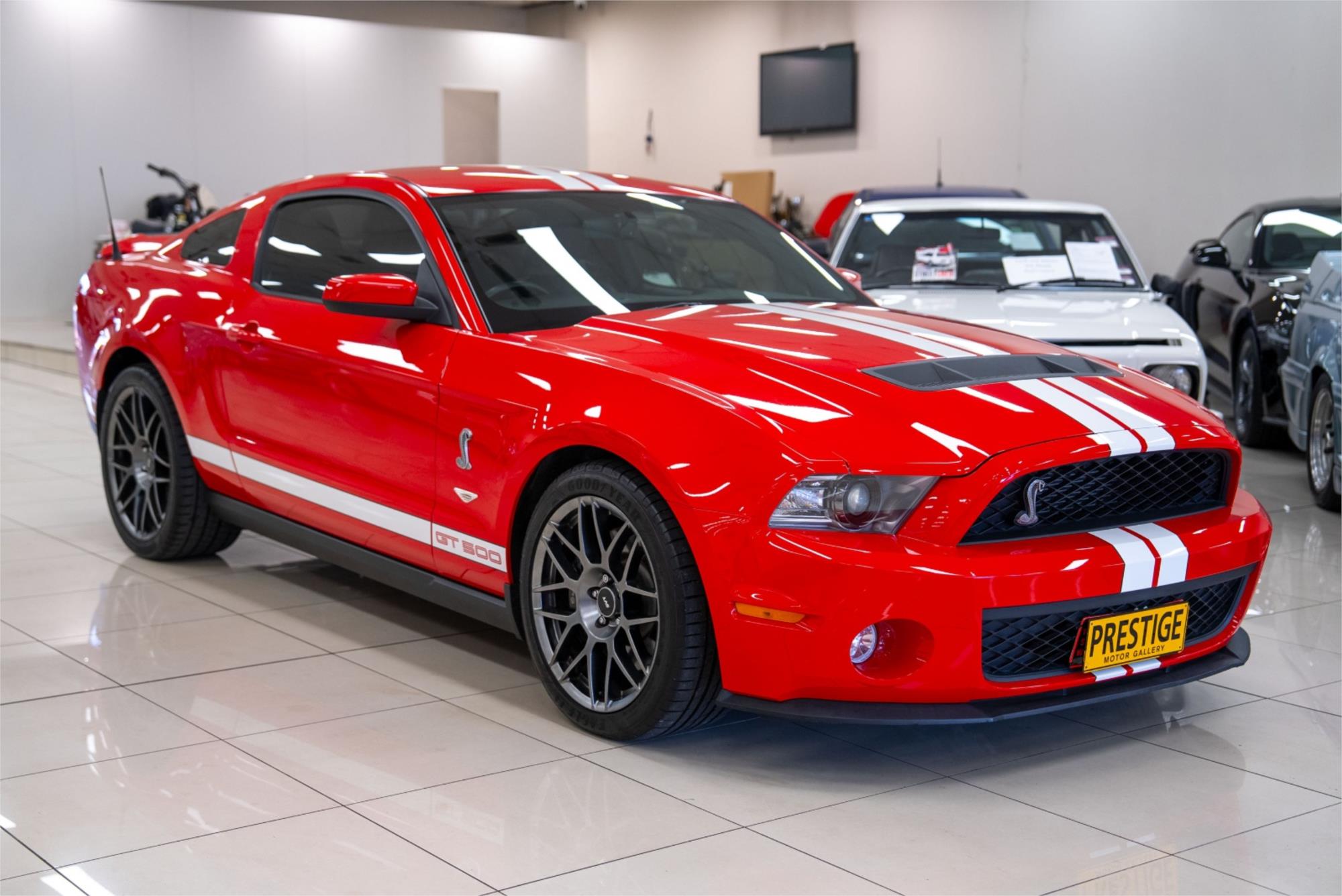 2011 FORD MUSTANG GT500 SHELBY SVT 6 SP MANUAL 2D COUPE