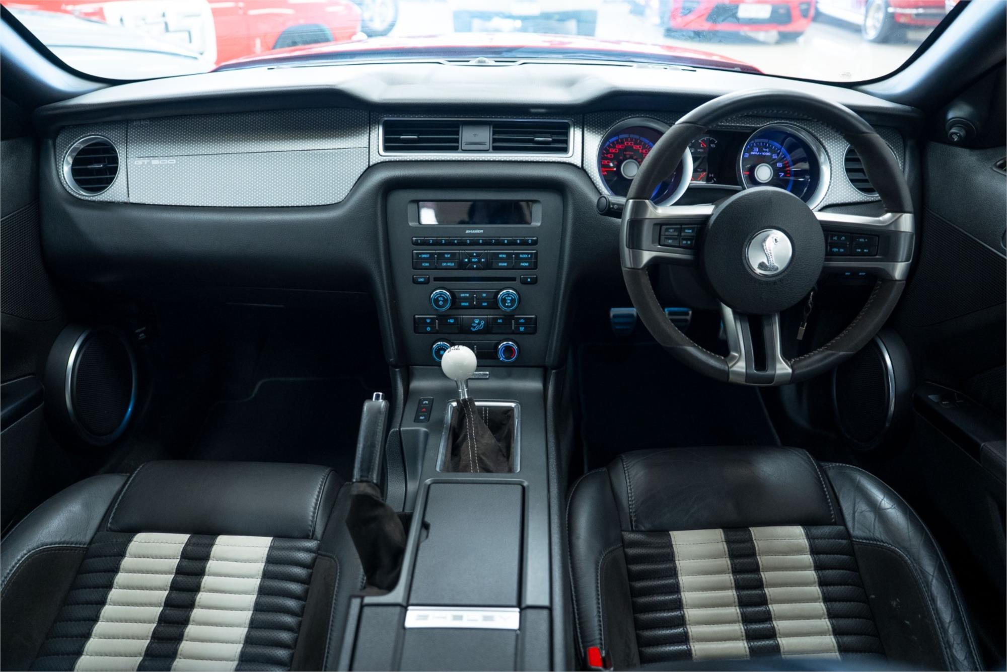 2011 FORD MUSTANG GT500 SHELBY SVT 6 SP MANUAL 2D COUPE