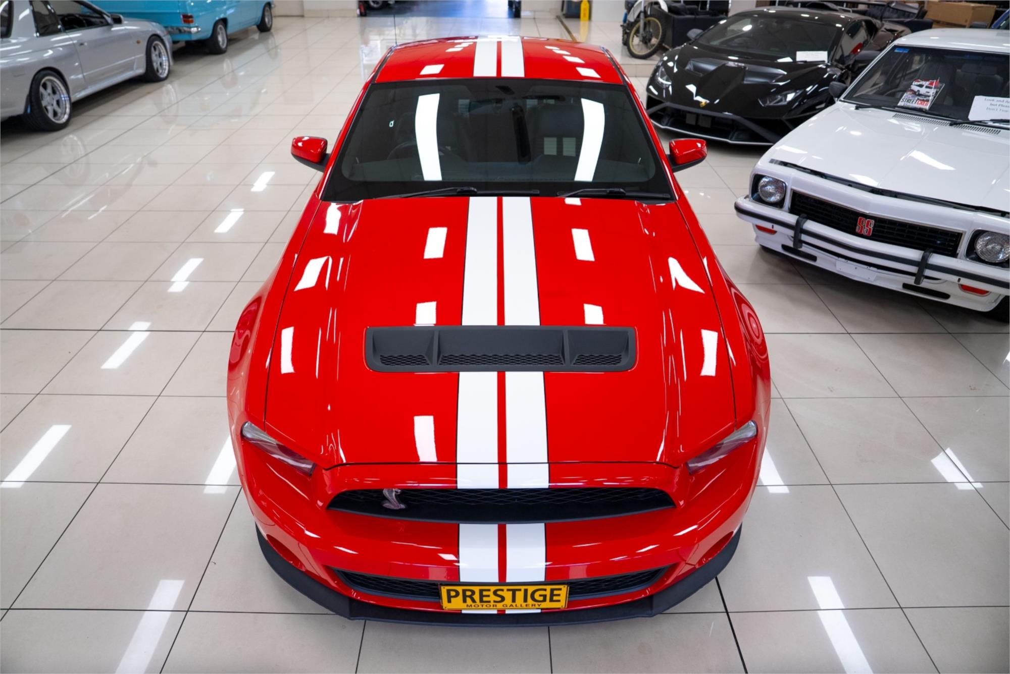 2011 FORD MUSTANG GT500 SHELBY SVT 6 SP MANUAL 2D COUPE