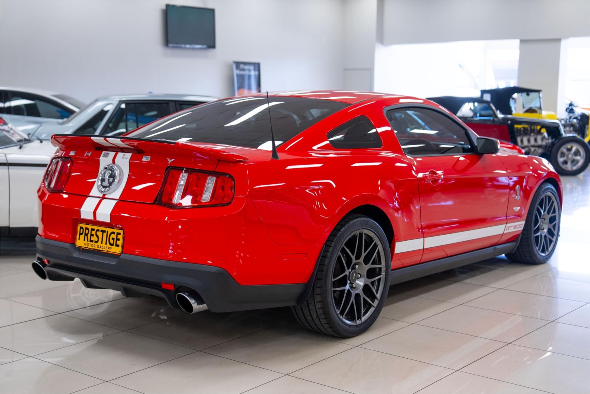 2011 FORD MUSTANG GT500 SHELBY SVT 6 SP MANUAL 2D COUPE