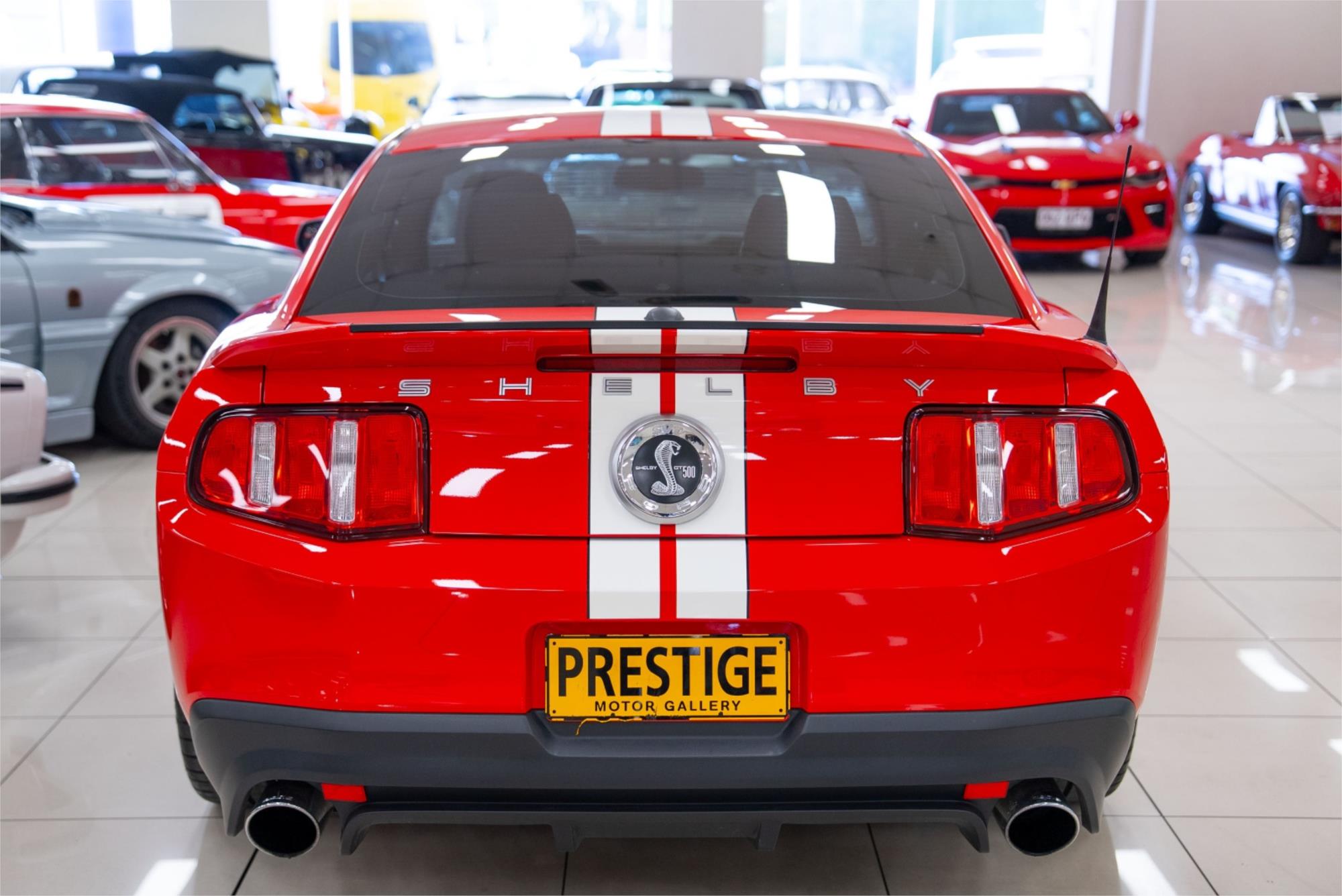 2011 FORD MUSTANG GT500 SHELBY SVT 6 SP MANUAL 2D COUPE