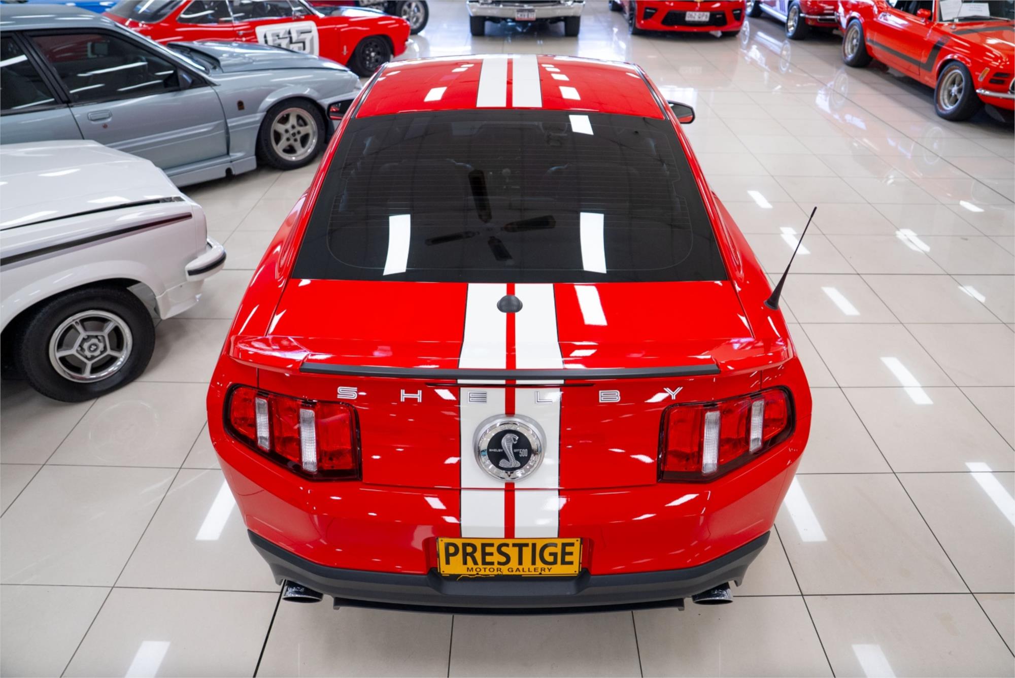 2011 FORD MUSTANG GT500 SHELBY SVT 6 SP MANUAL 2D COUPE