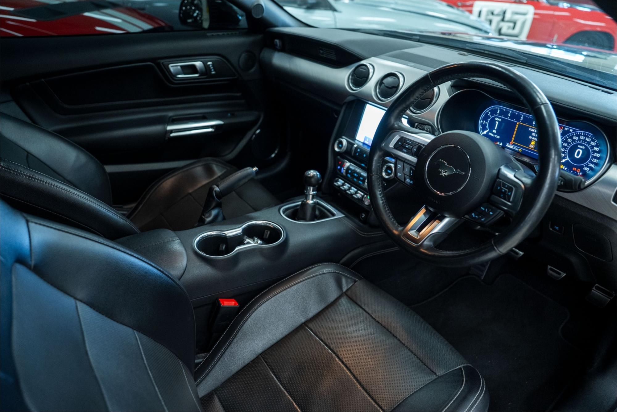 2019 FORD MUSTANG FN FASTBACK GT 5.0 V8 6 SP MANUAL SEDAN