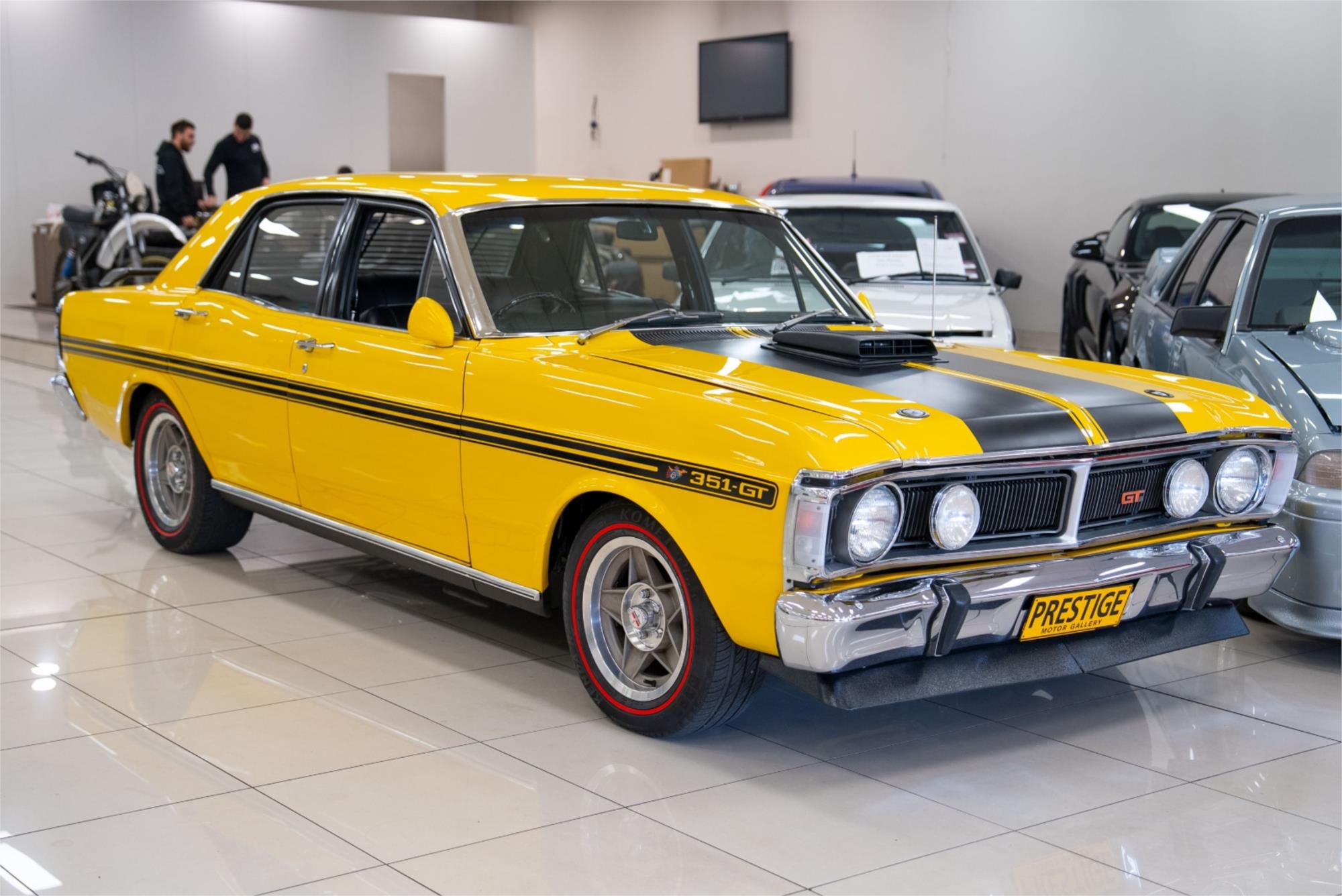 1971 FORD FALCON XY GT 4 SP MANUAL 4D SEDAN