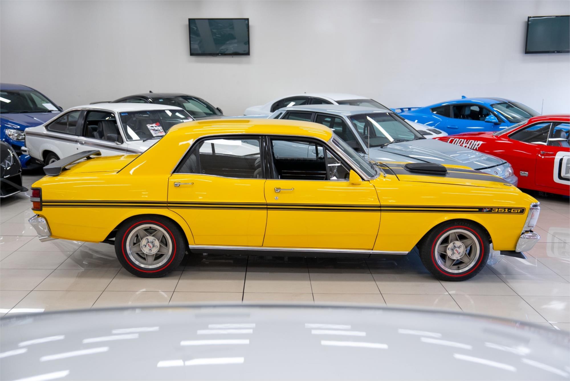 1971 FORD FALCON XY GT 4 SP MANUAL 4D SEDAN