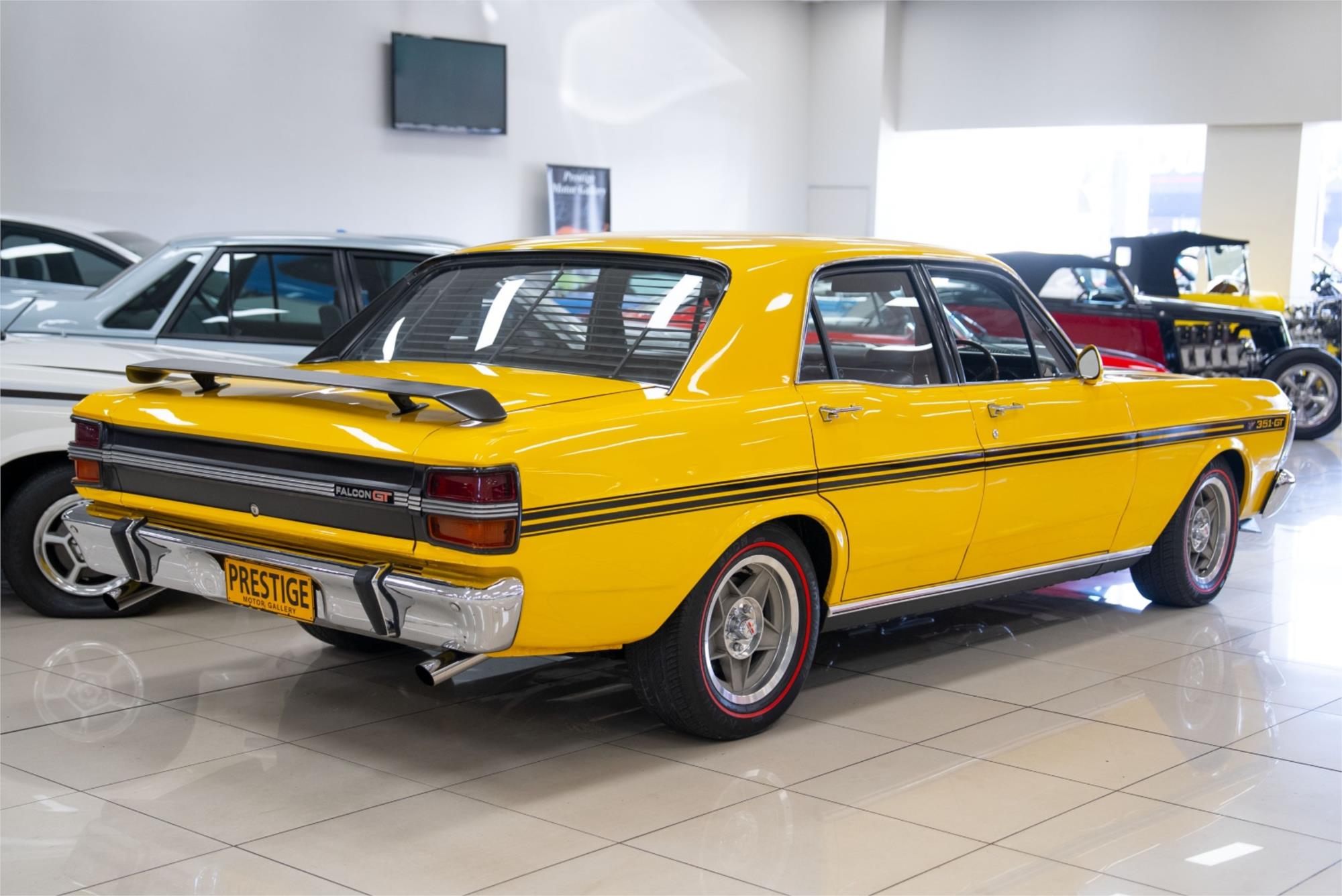 1971 FORD FALCON XY GT 4 SP MANUAL 4D SEDAN