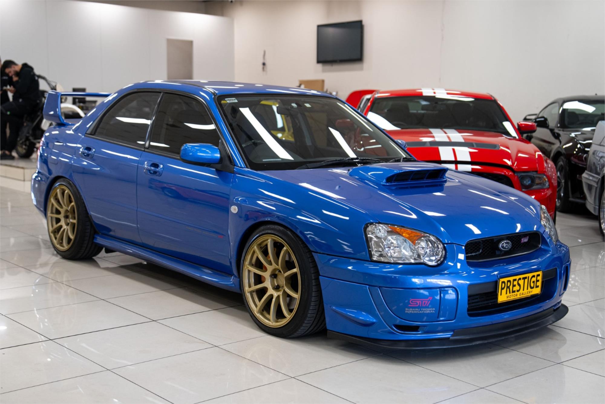 2003 SUBARU IMPREZA MY03 WRX STI 6 SP MANUAL 4D SEDAN