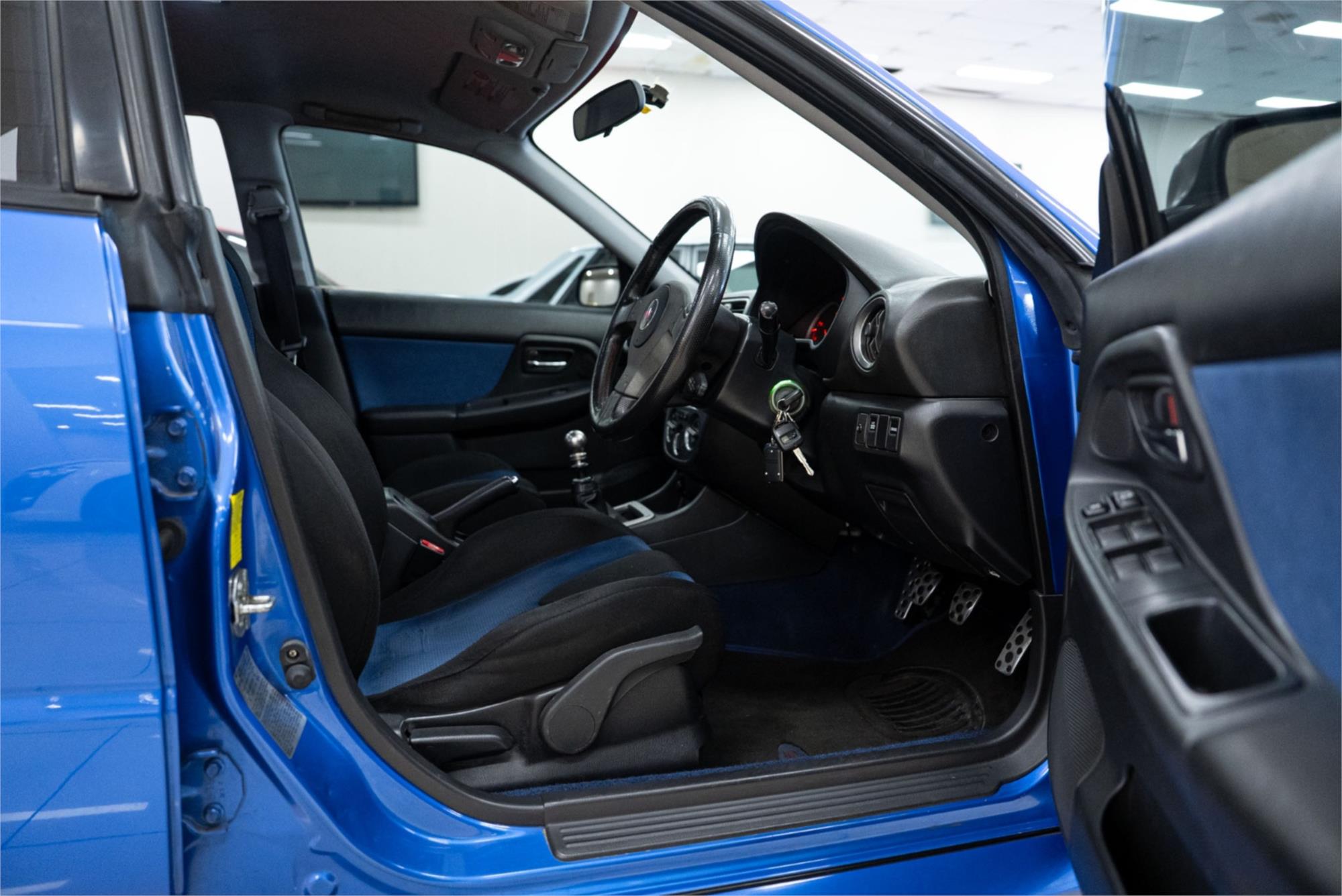 2003 SUBARU IMPREZA MY03 WRX STI 6 SP MANUAL 4D SEDAN