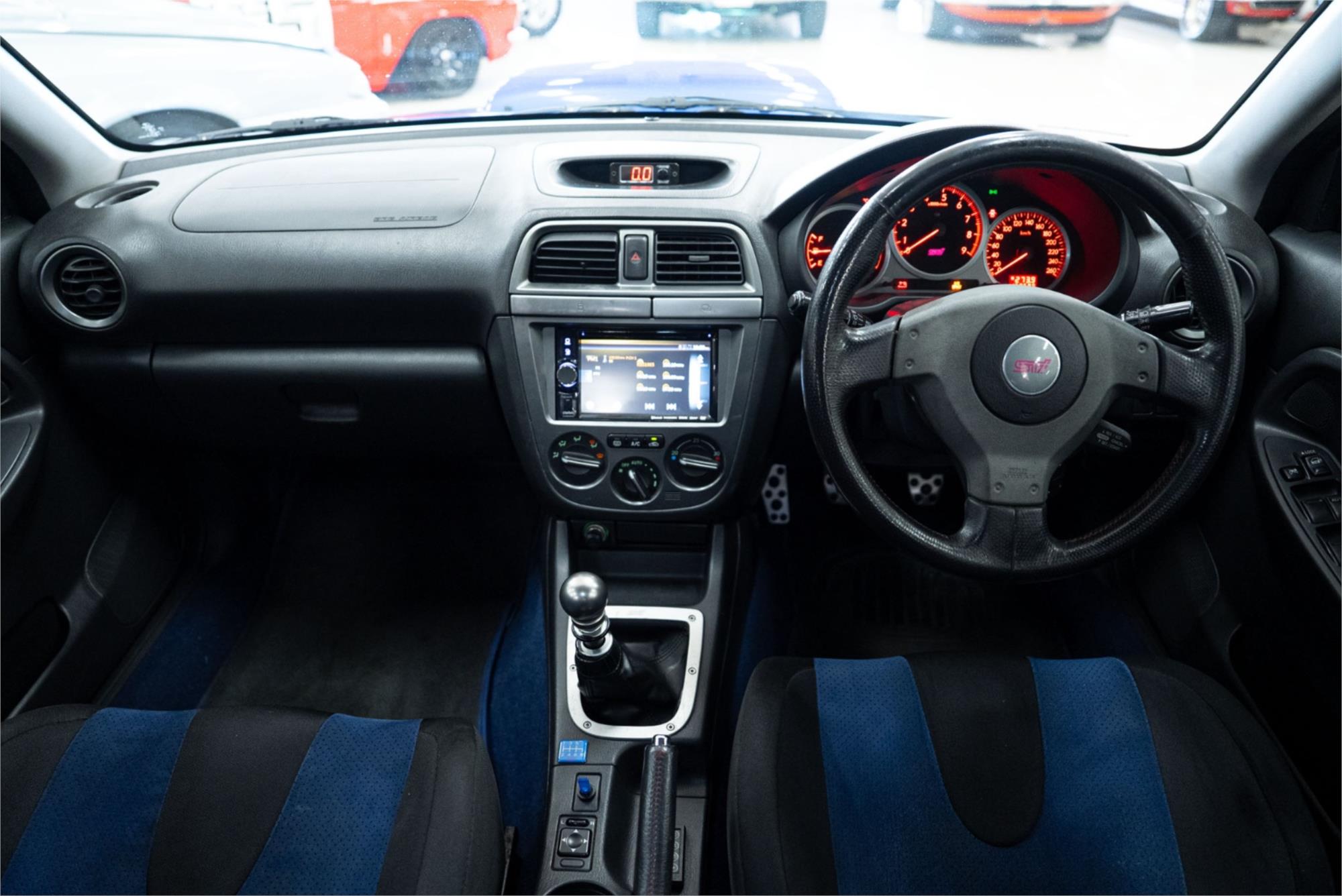 2003 SUBARU IMPREZA MY03 WRX STI 6 SP MANUAL 4D SEDAN