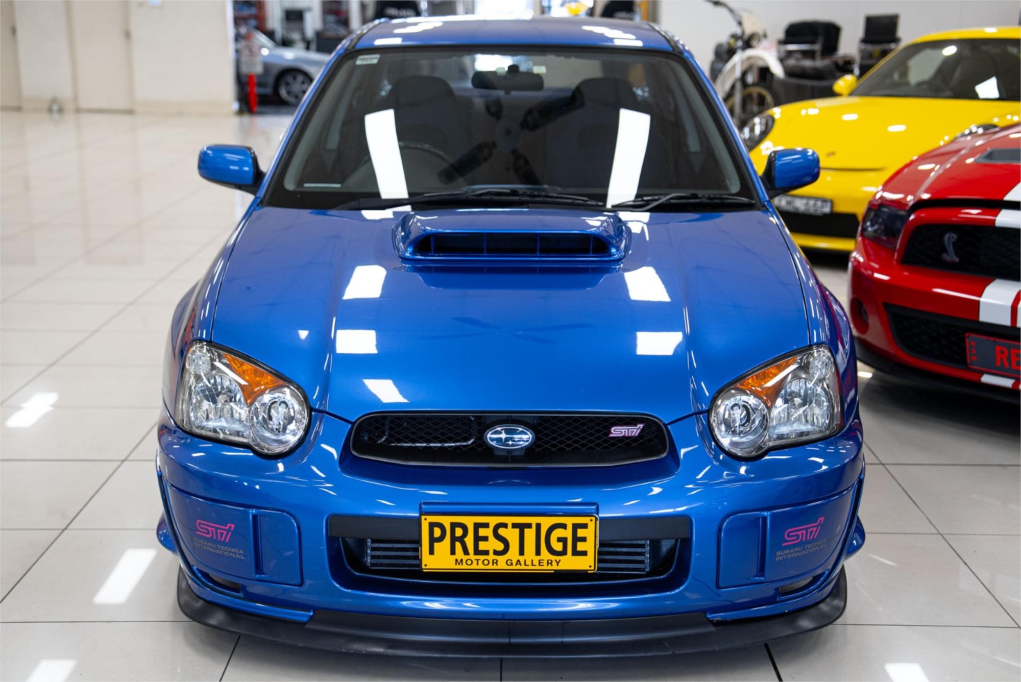 2003 SUBARU IMPREZA MY03 WRX STI 6 SP MANUAL 4D SEDAN