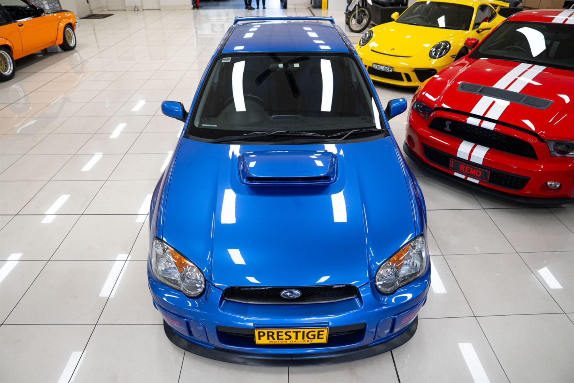2003 SUBARU IMPREZA MY03 WRX STI 6 SP MANUAL 4D SEDAN