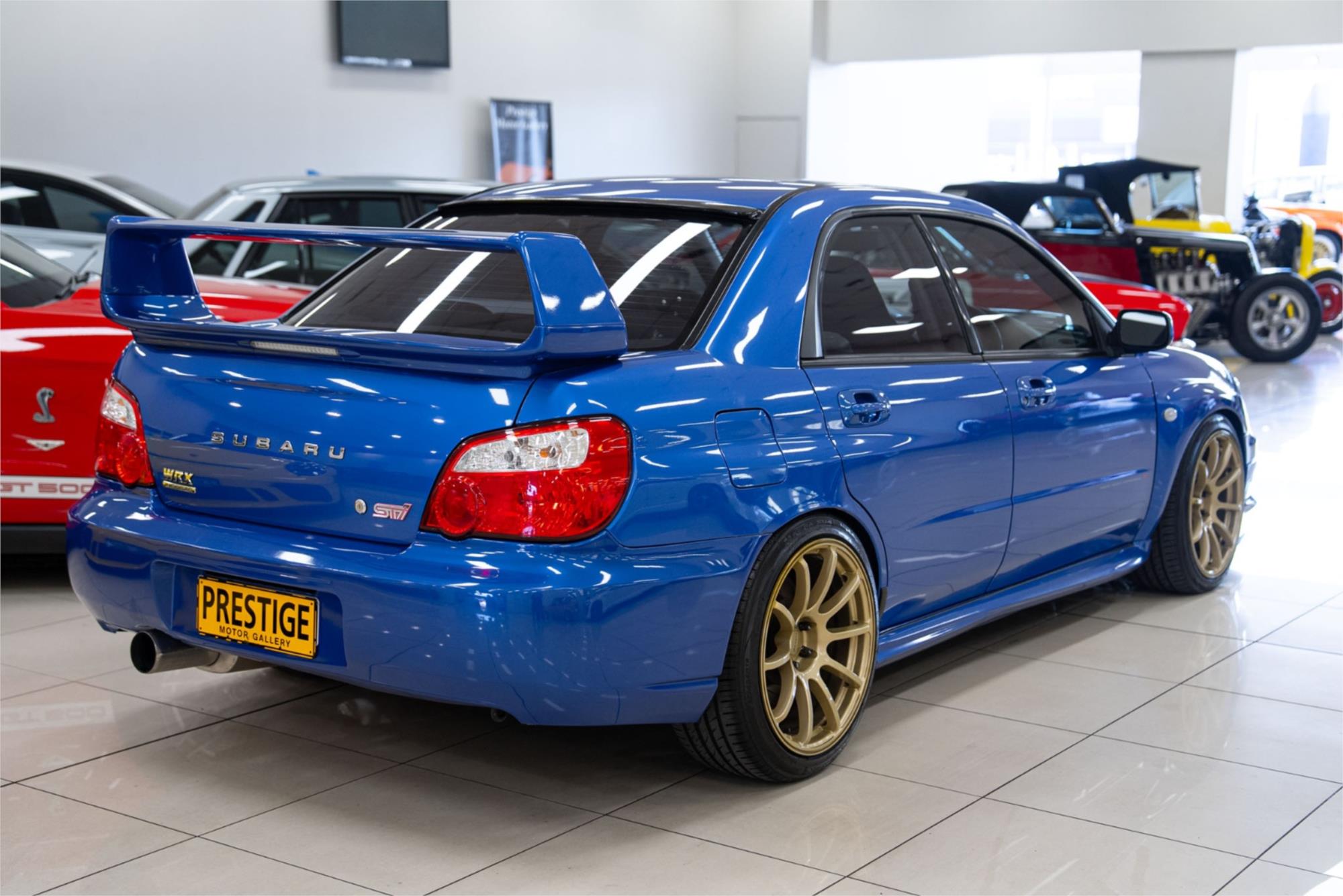2003 SUBARU IMPREZA MY03 WRX STI 6 SP MANUAL 4D SEDAN