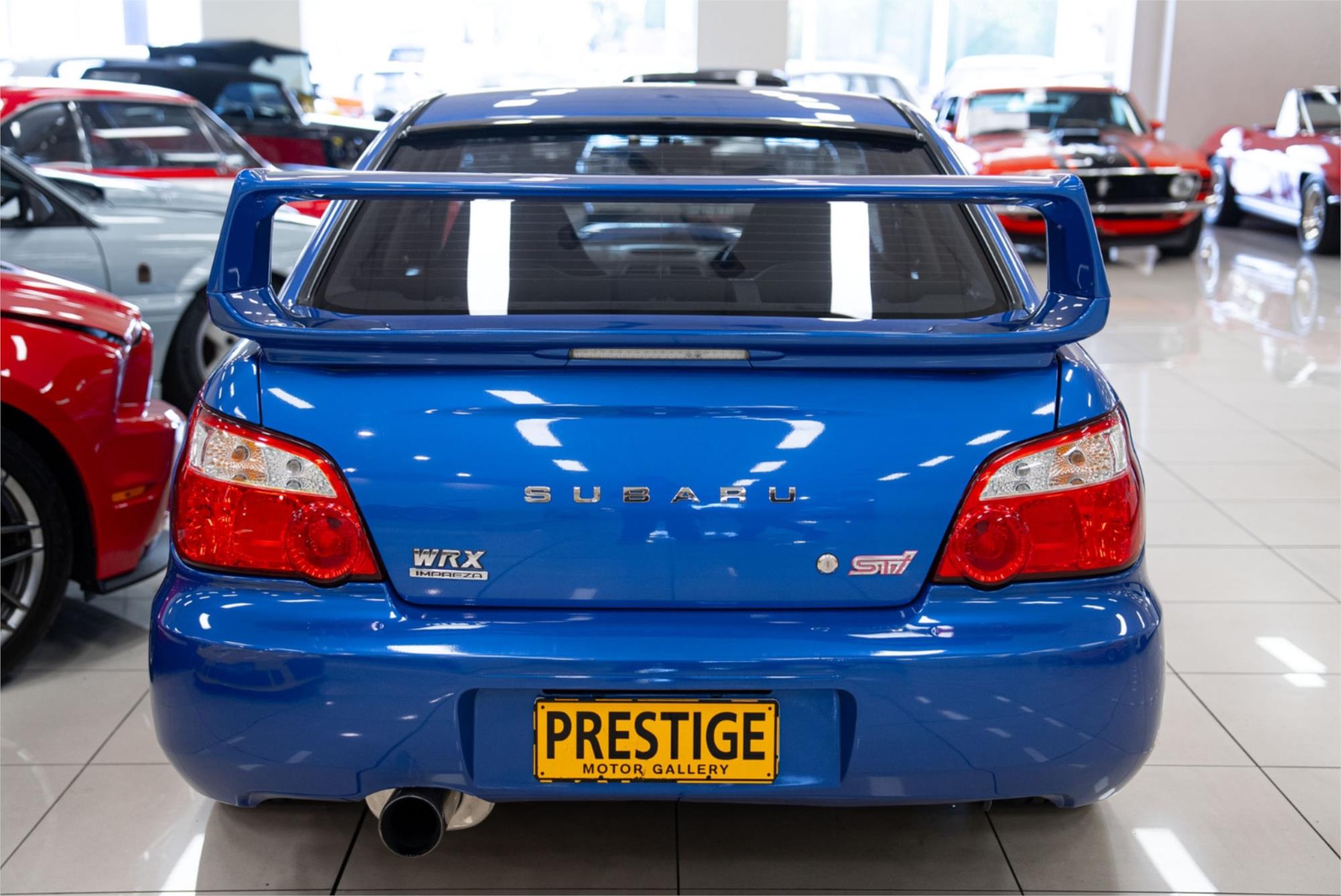 2003 SUBARU IMPREZA MY03 WRX STI 6 SP MANUAL 4D SEDAN