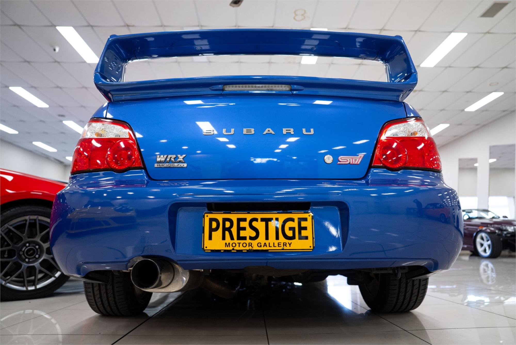 2003 SUBARU IMPREZA MY03 WRX STI 6 SP MANUAL 4D SEDAN