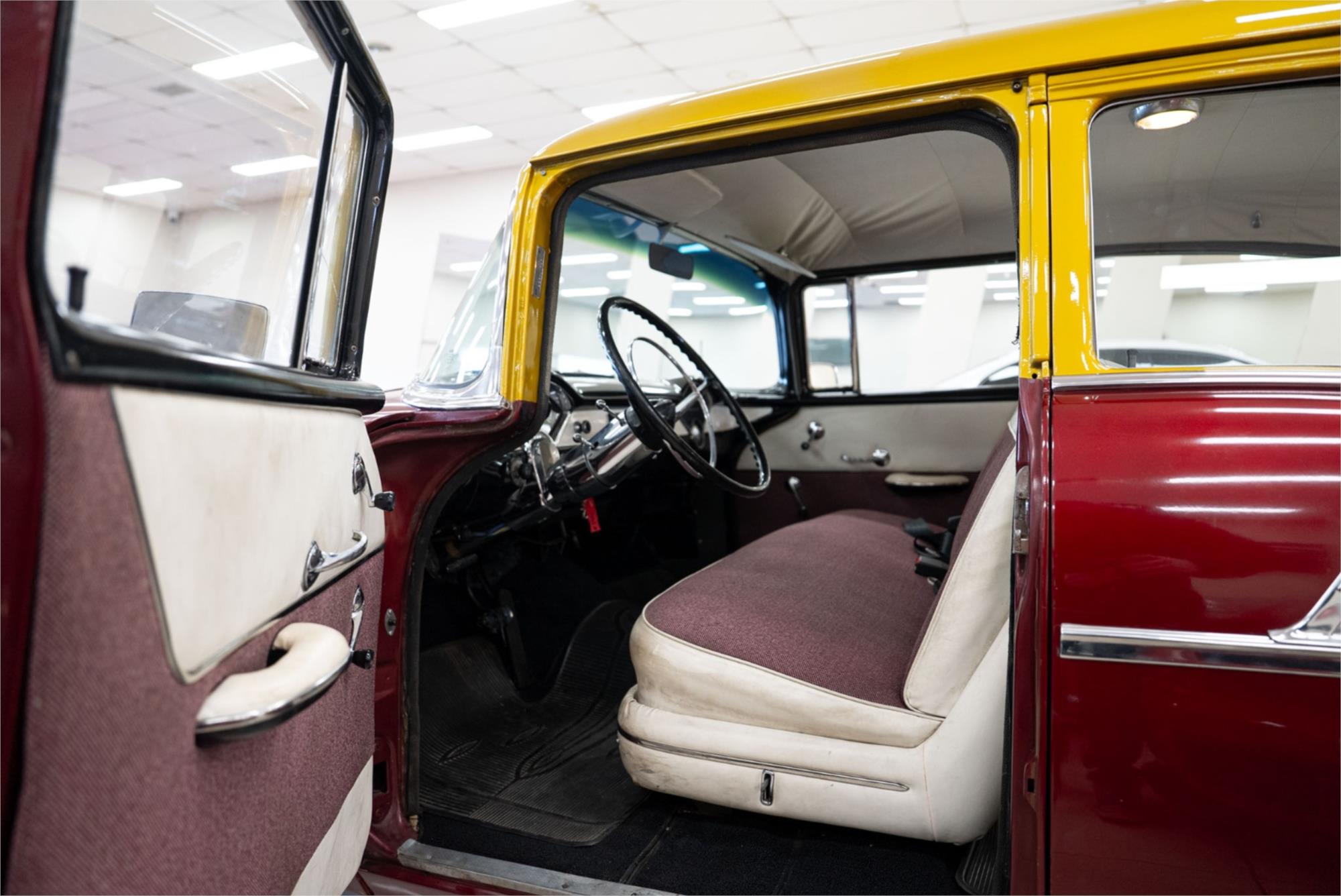 1956 CHEVROLET 210 3 SP AUTOMATIC SEDAN
