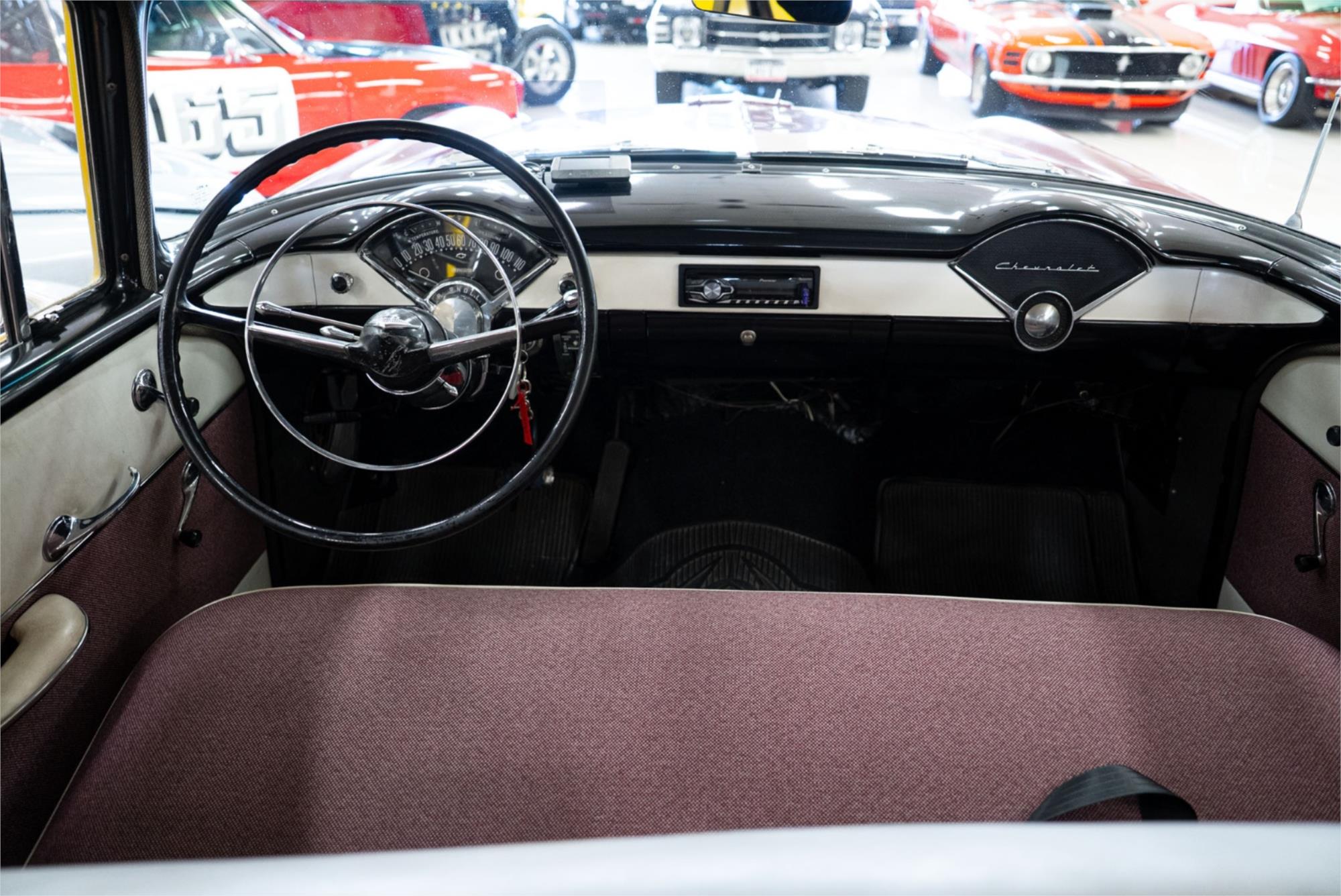 1956 CHEVROLET 210 3 SP AUTOMATIC SEDAN