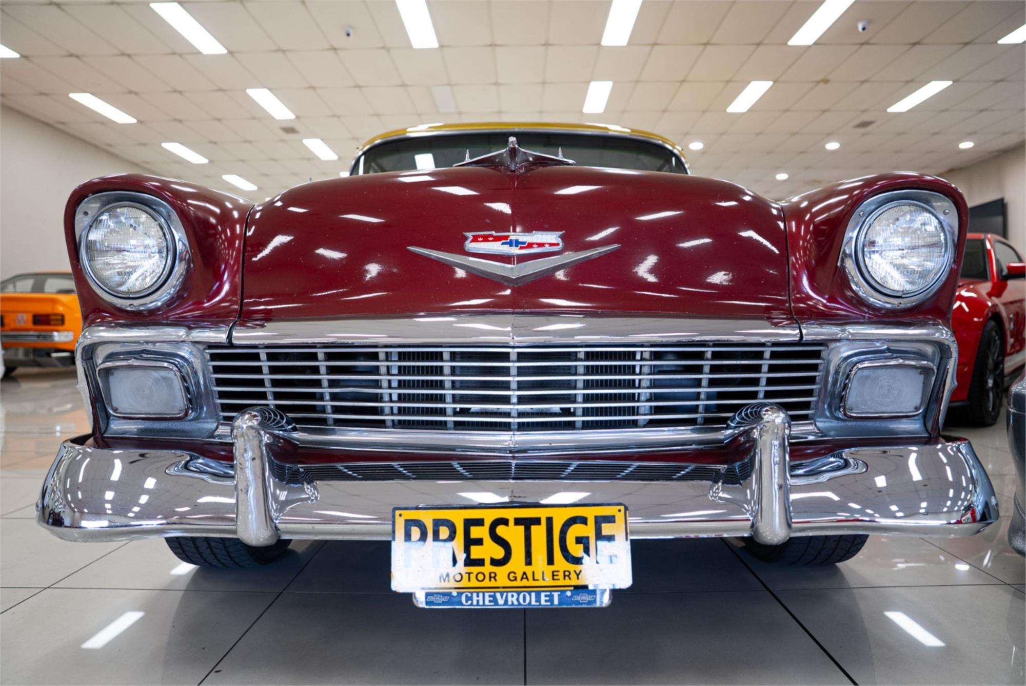 1956 CHEVROLET 210 3 SP AUTOMATIC SEDAN