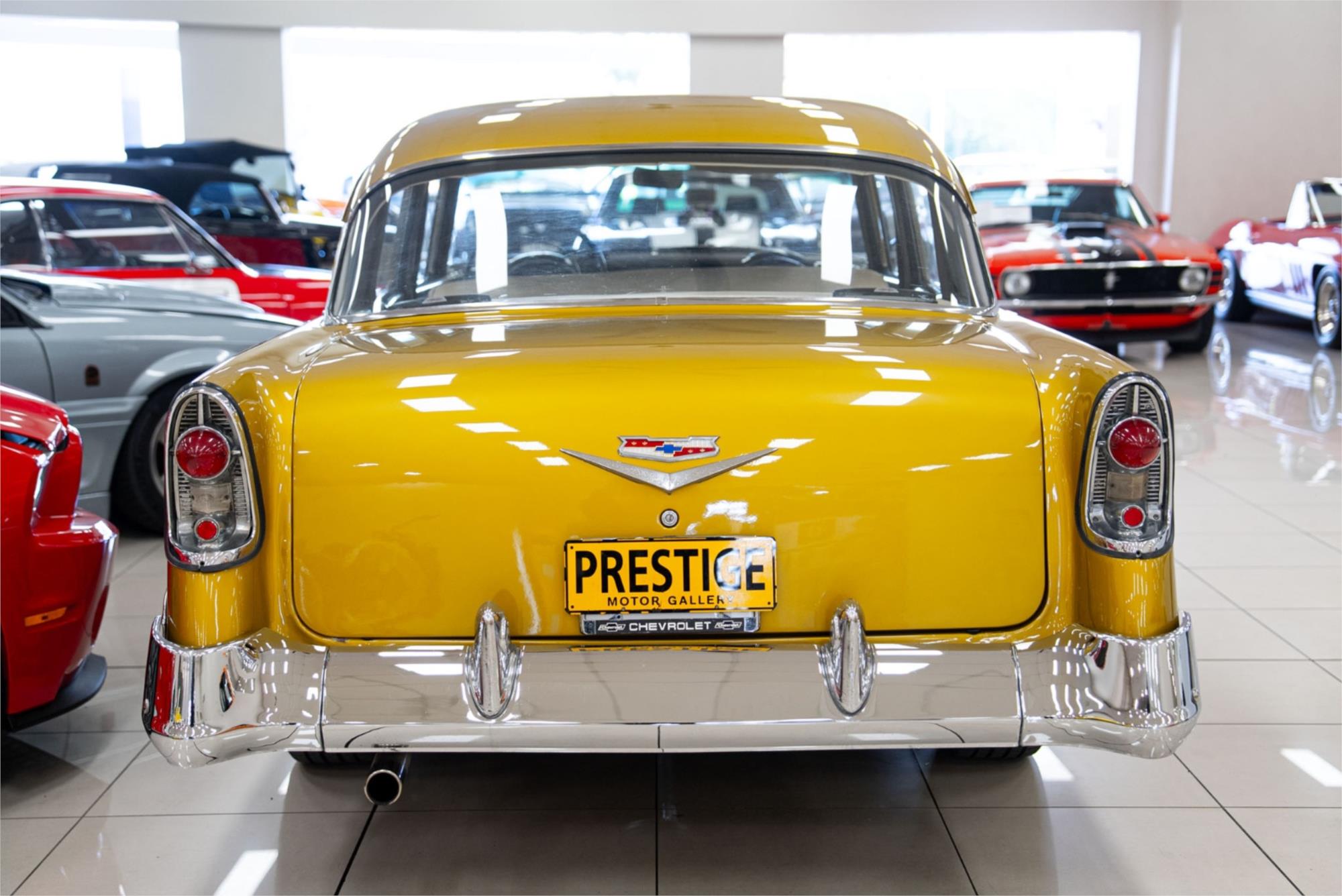 1956 CHEVROLET 210 3 SP AUTOMATIC SEDAN
