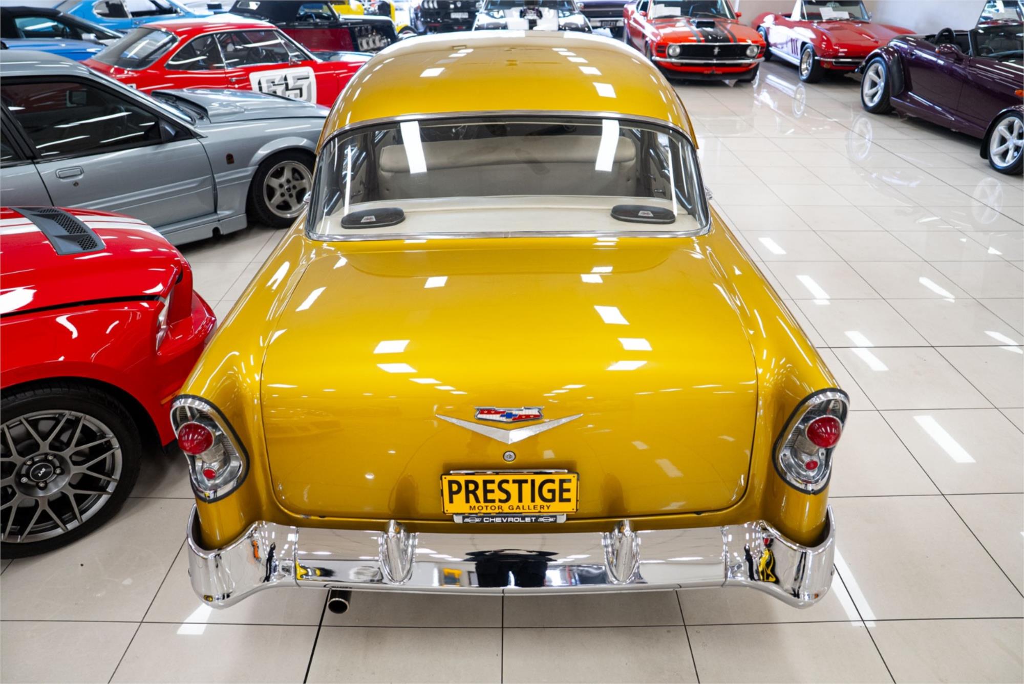 1956 CHEVROLET 210 3 SP AUTOMATIC SEDAN