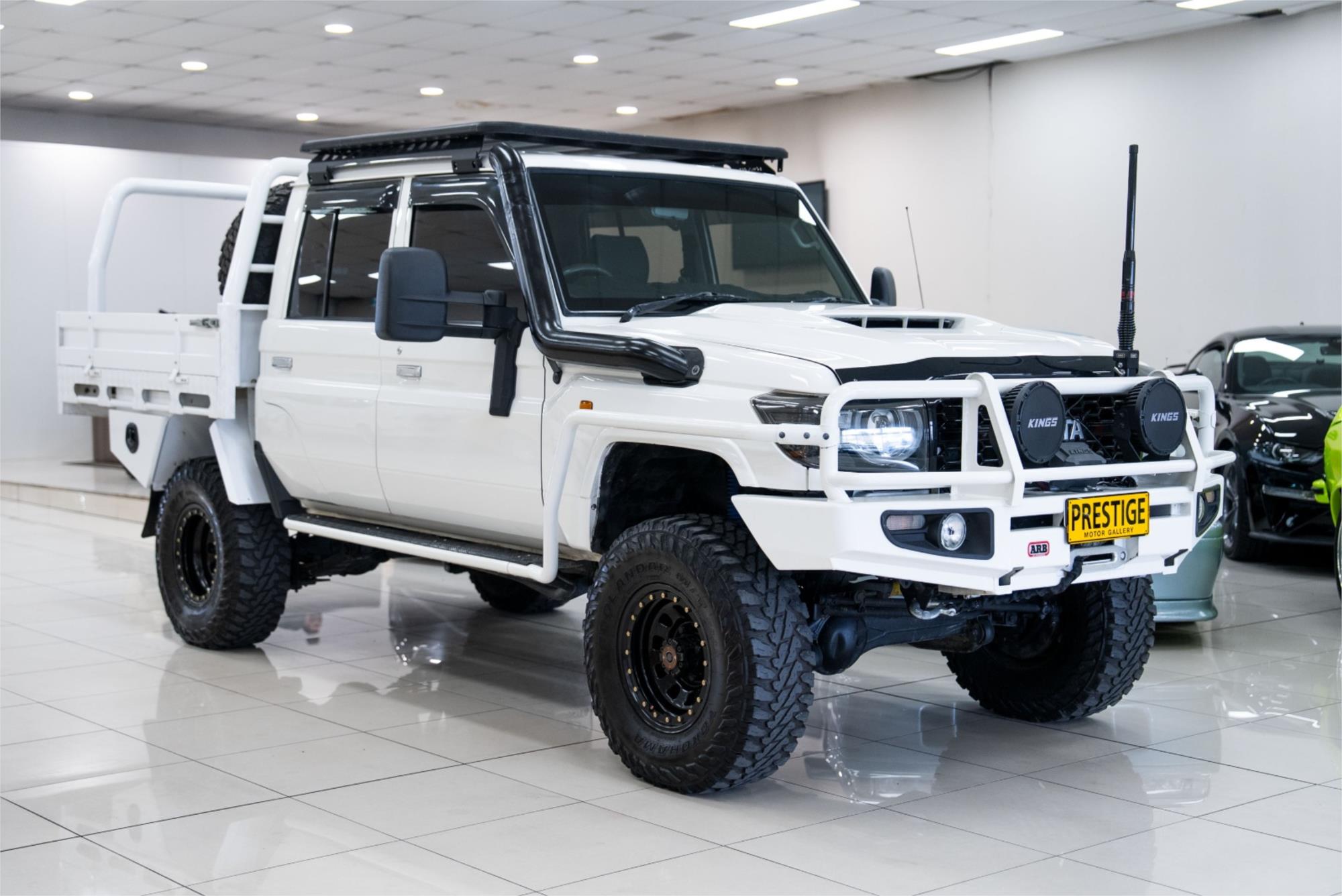 2019 TOYOTA LANDCRUISER VDJ79R MY18 WORKMATE (4X4) 5 SP MANUAL DOUBLE C/CHAS