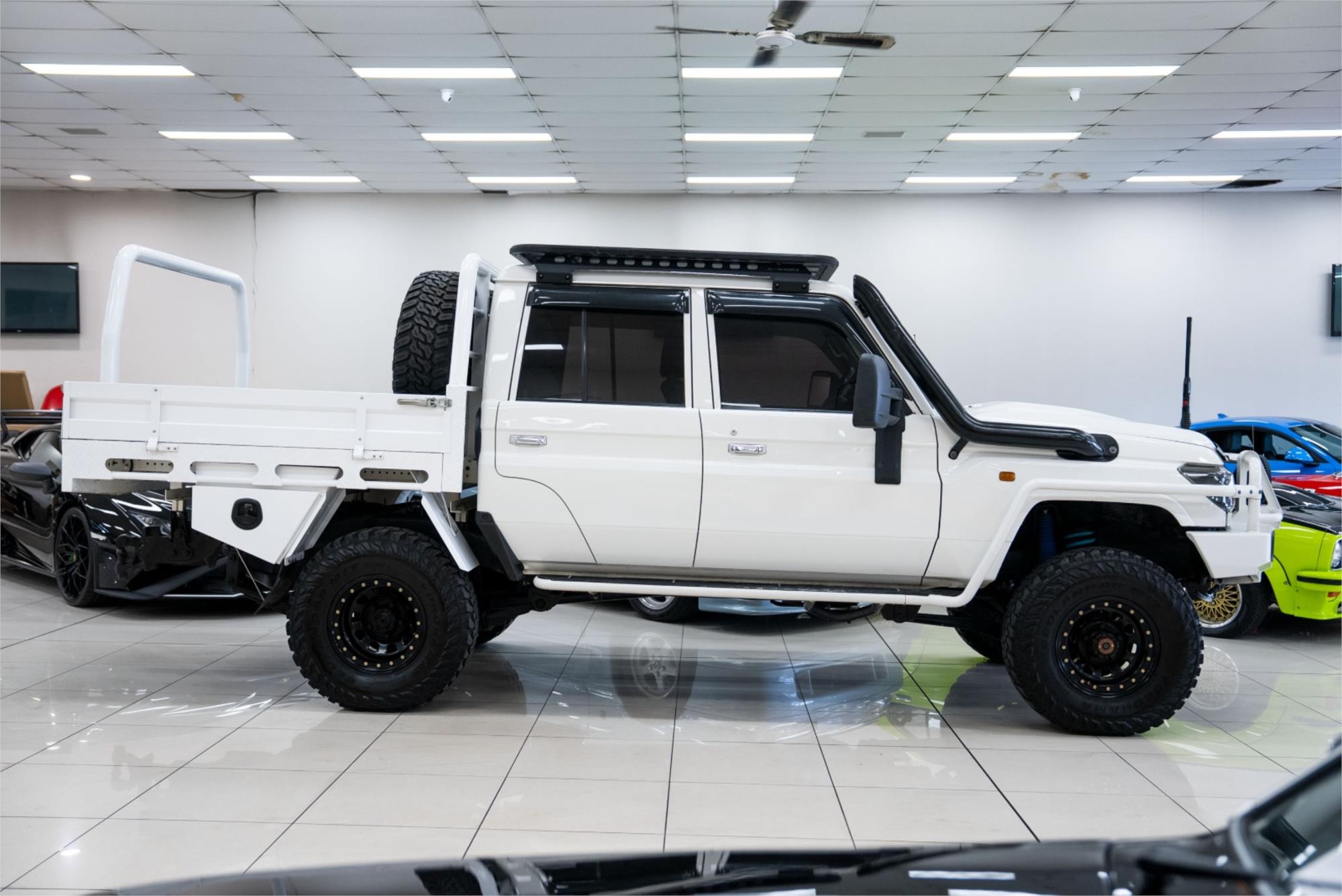 2019 TOYOTA LANDCRUISER VDJ79R MY18 WORKMATE (4X4) 5 SP MANUAL DOUBLE C/CHAS