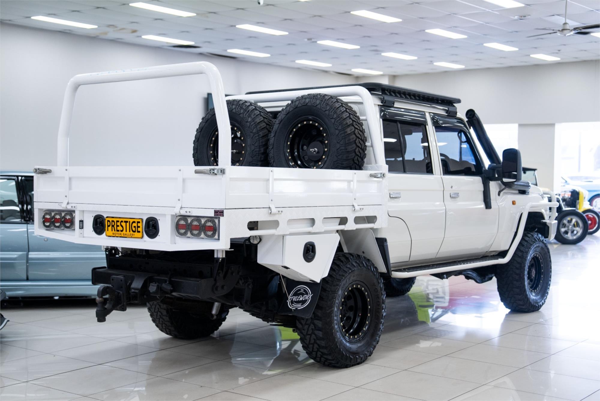 2019 TOYOTA LANDCRUISER VDJ79R MY18 WORKMATE (4X4) 5 SP MANUAL DOUBLE C/CHAS