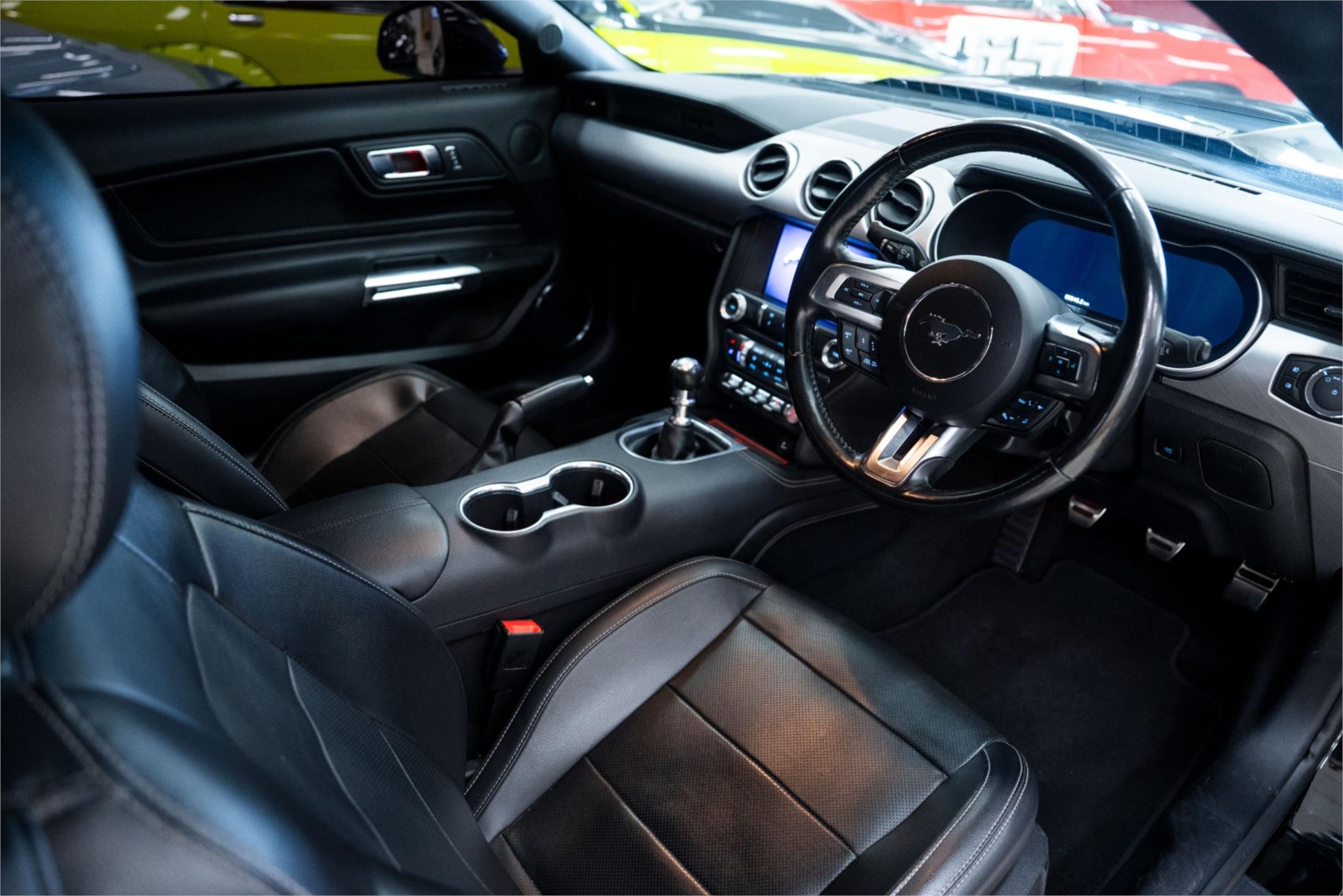 2018 FORD MUSTANG FN FASTBACK GT 5.0 V8 6 SP MANUAL SEDAN