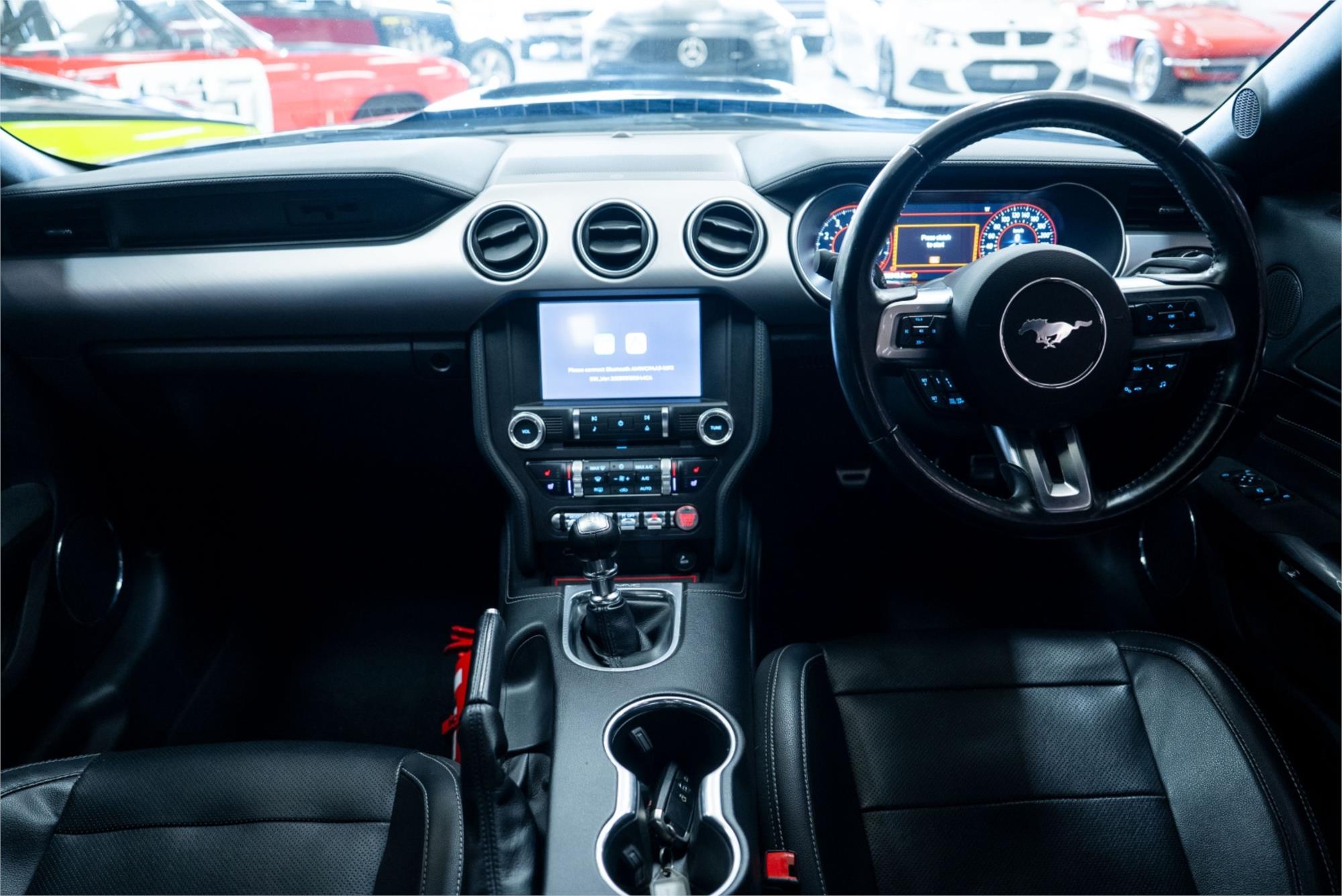 2018 FORD MUSTANG FN FASTBACK GT 5.0 V8 6 SP MANUAL SEDAN
