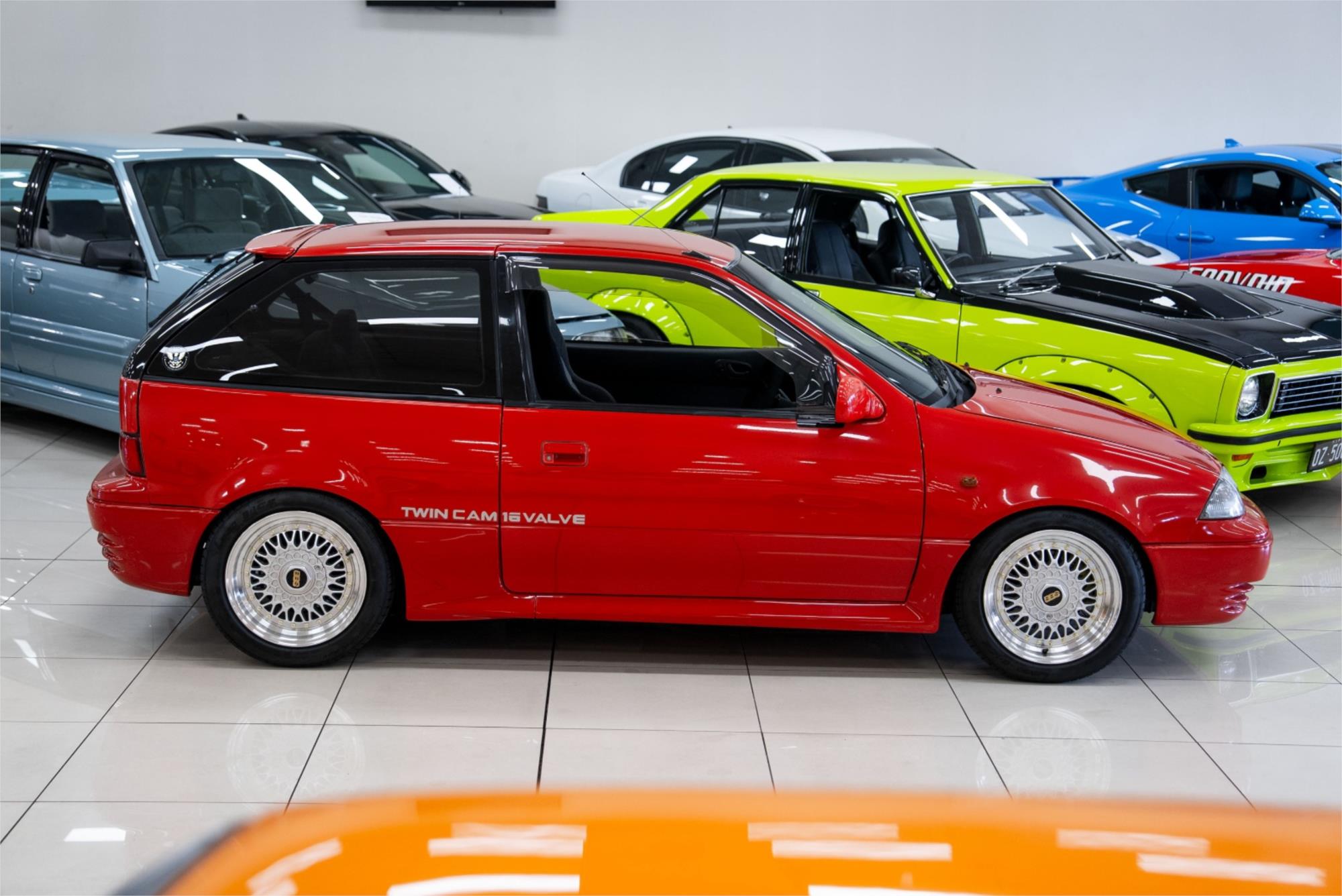 1995 SUZUKI SWIFT GTI 5 SP MANUAL 2D COUPE