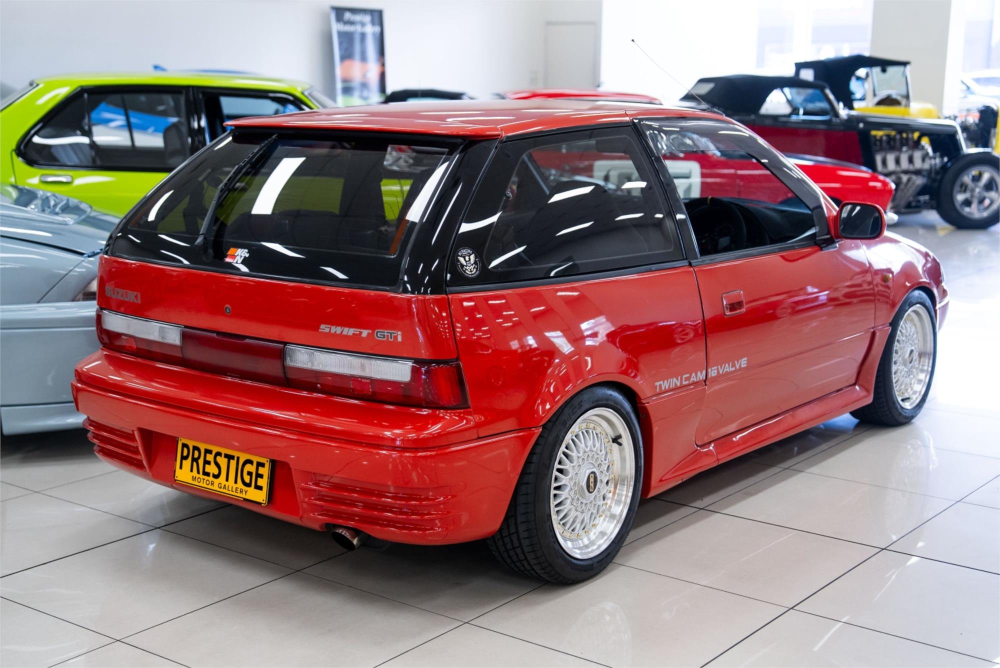 1995 SUZUKI SWIFT GTI 5 SP MANUAL 2D COUPE