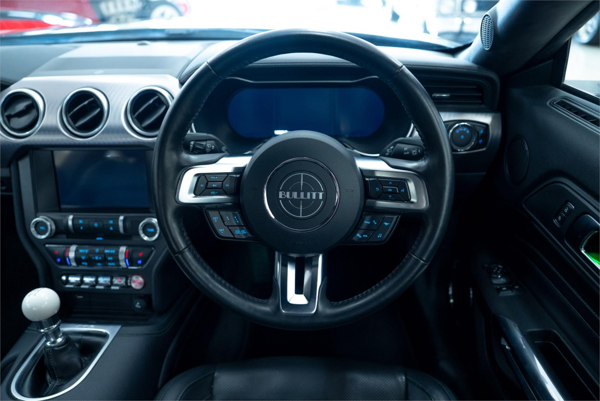 2018 FORD MUSTANG FN FASTBACK BULLITT 6 SP MANUAL SEDAN