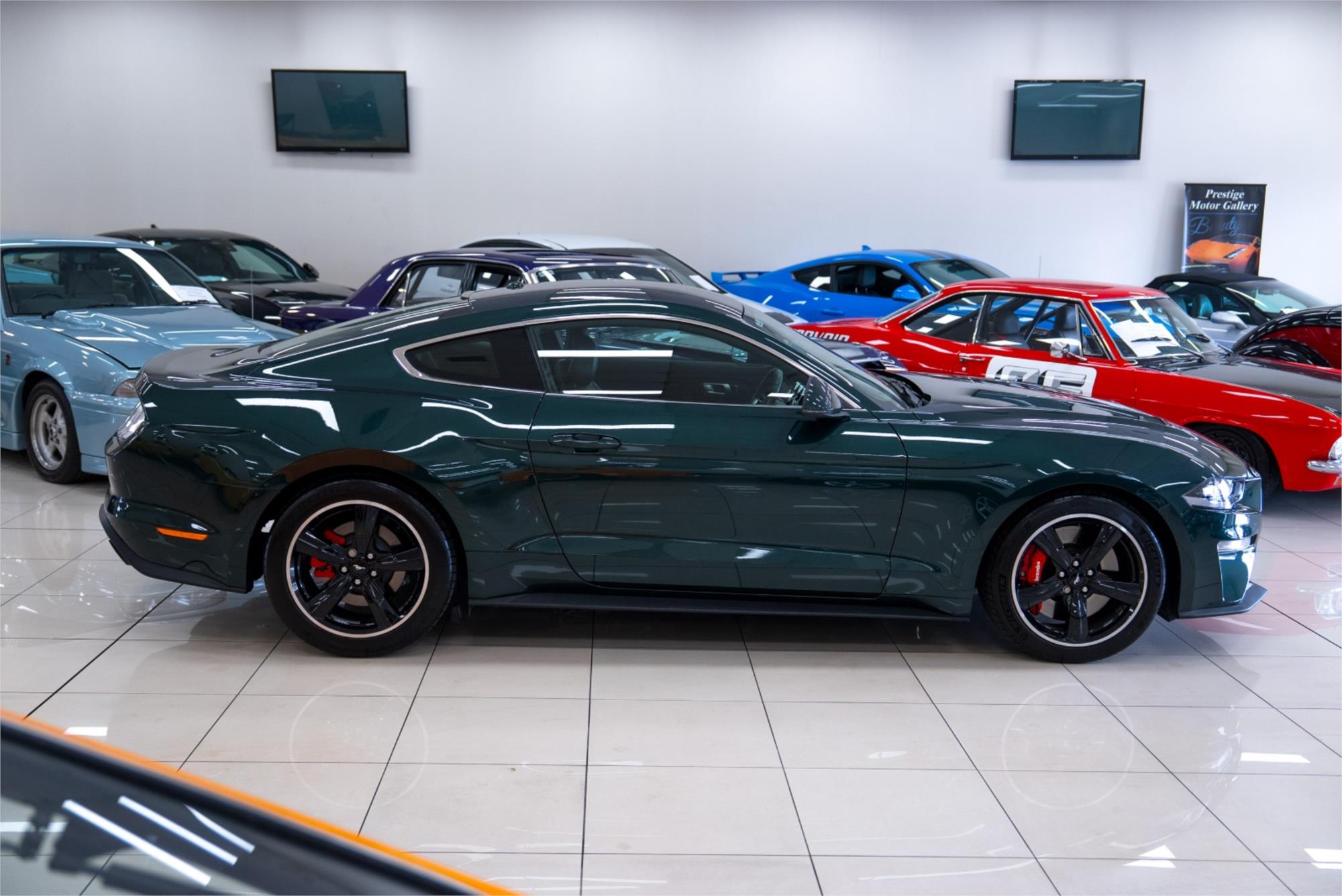 2018 FORD MUSTANG FN FASTBACK BULLITT 6 SP MANUAL SEDAN