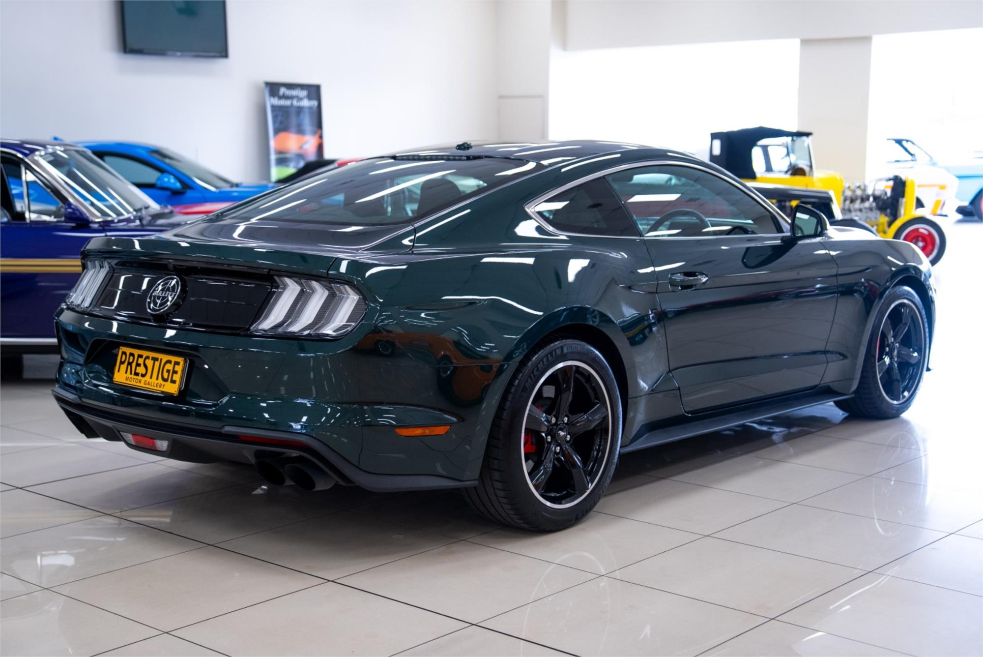 2018 FORD MUSTANG FN FASTBACK BULLITT 6 SP MANUAL SEDAN