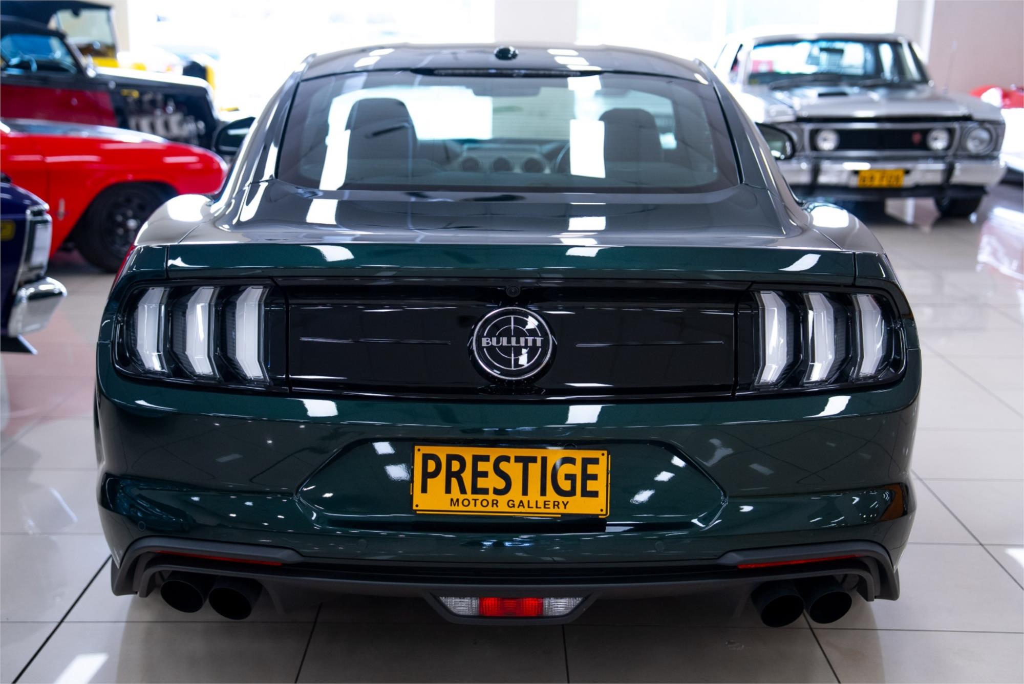 2018 FORD MUSTANG FN FASTBACK BULLITT 6 SP MANUAL SEDAN