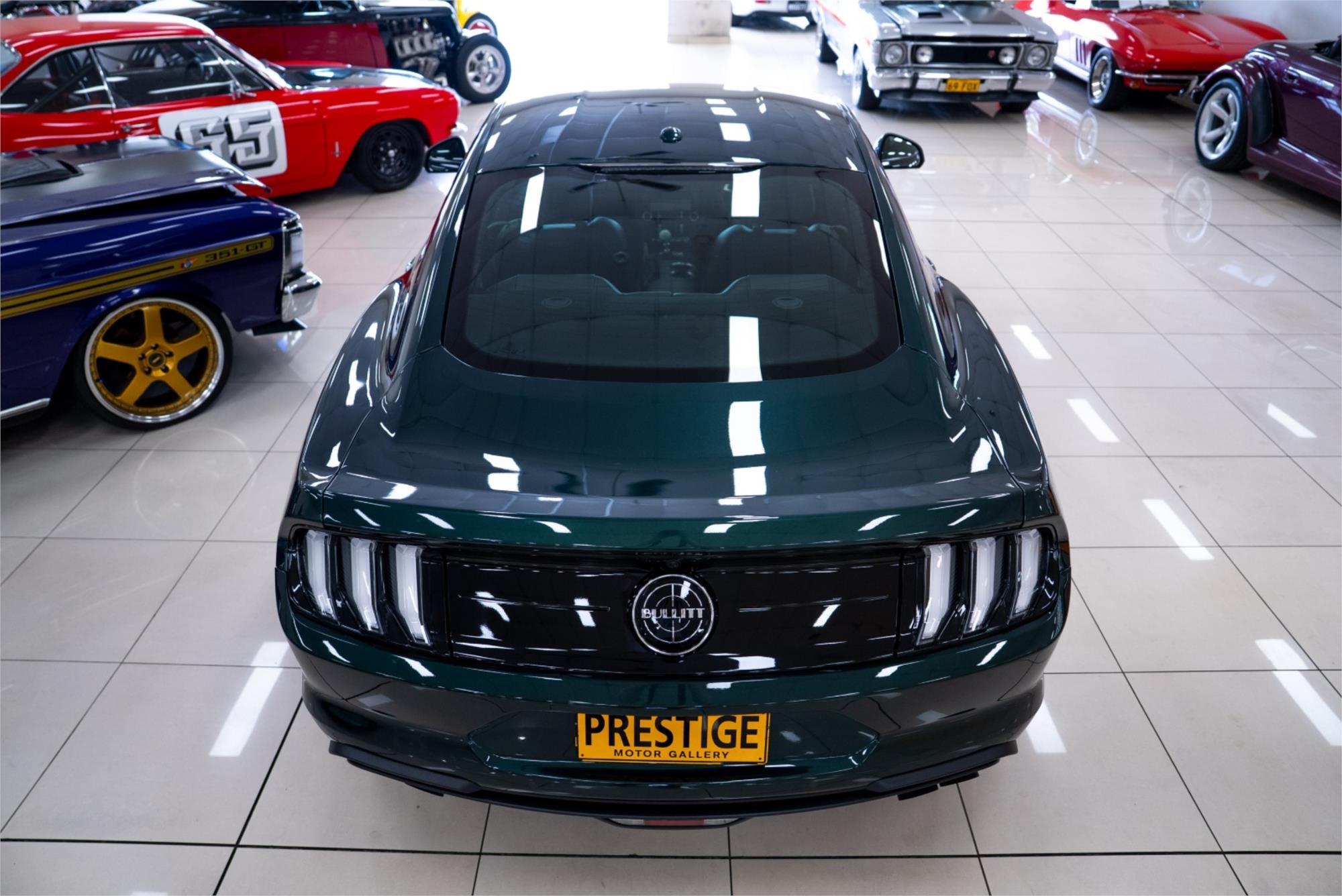 2018 FORD MUSTANG FN FASTBACK BULLITT 6 SP MANUAL SEDAN
