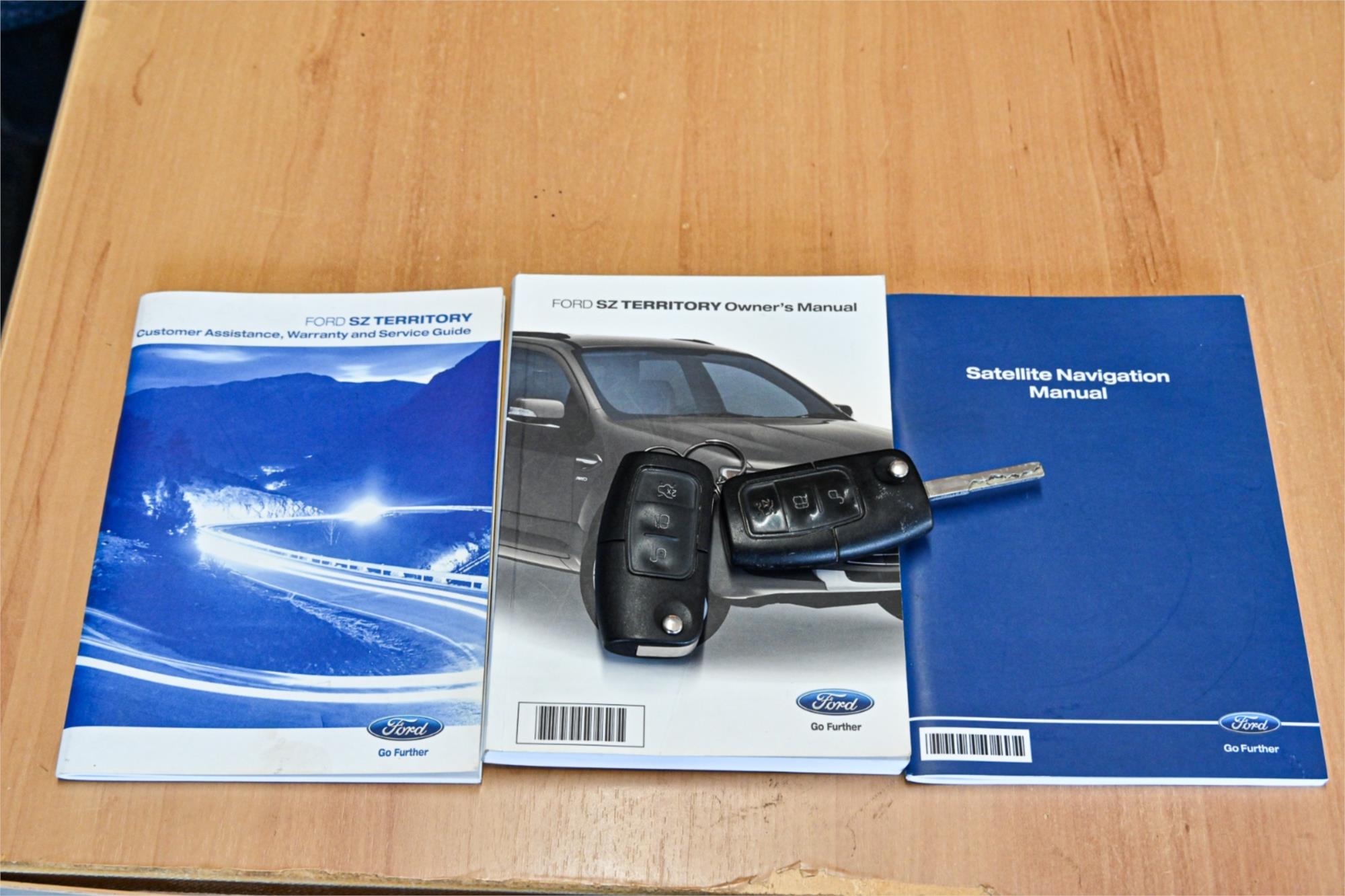 2014 FORD TERRITORY SZ TITANIUM (4x4) 6 SP AUTOMATIC 4D WAGON