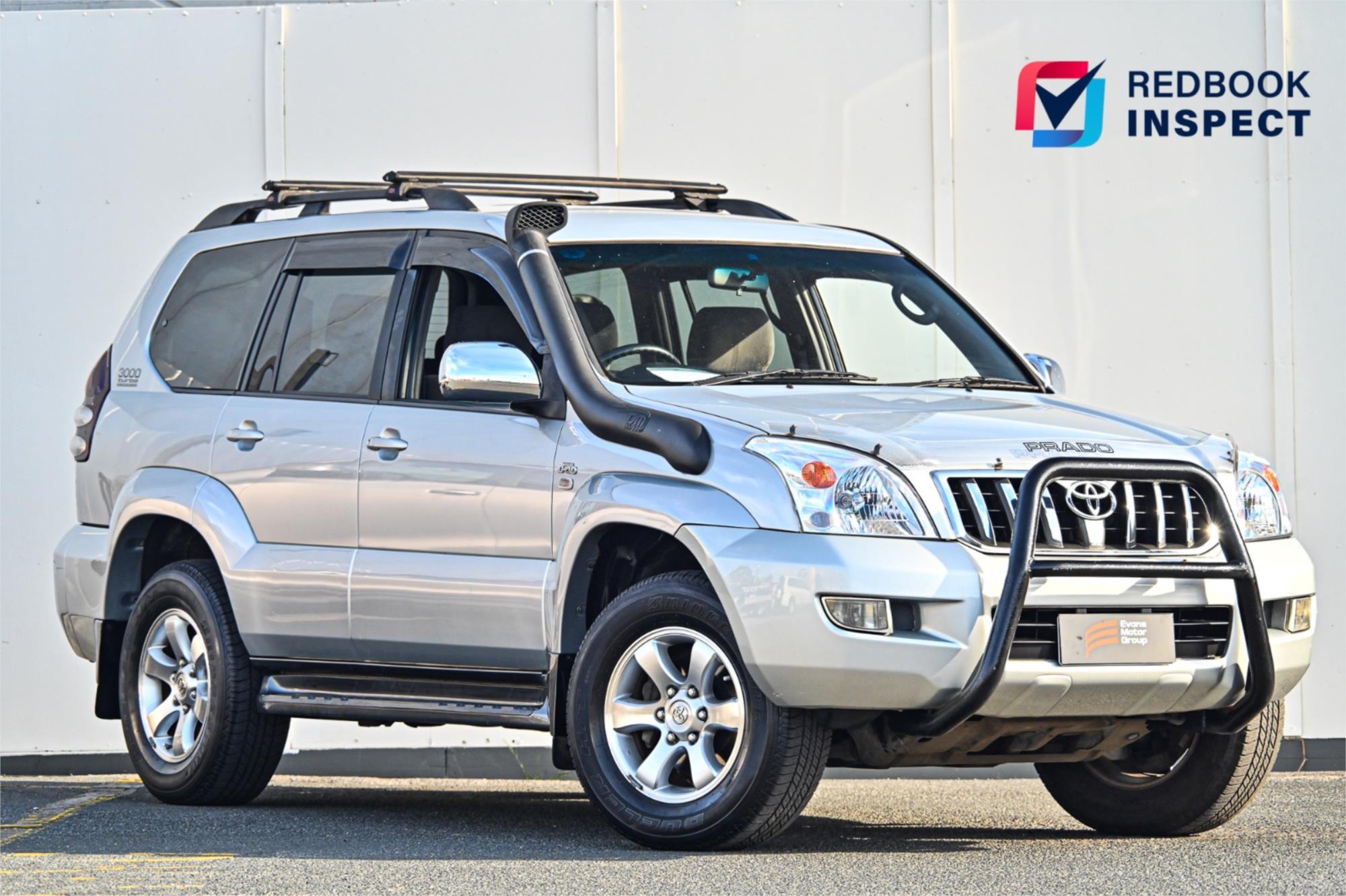 2008 TOYOTA LANDCRUISER KDJ120R 07 UPGRADE PRADO GXL (4x4) 6 SP MANUAL 4D WAGON