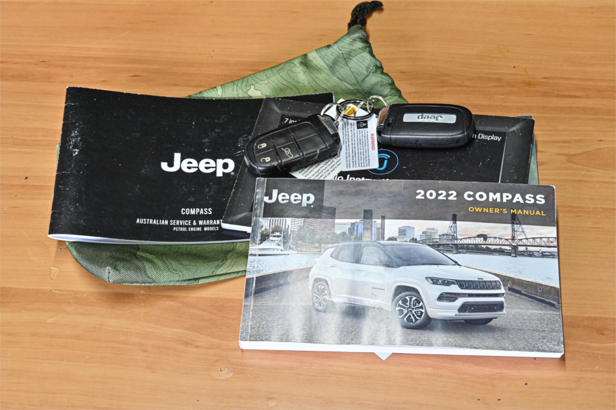 2022 JEEP COMPASS M6 MY22 LIMITED (4x4) 9 SP AUTOMATIC 4D WAGON